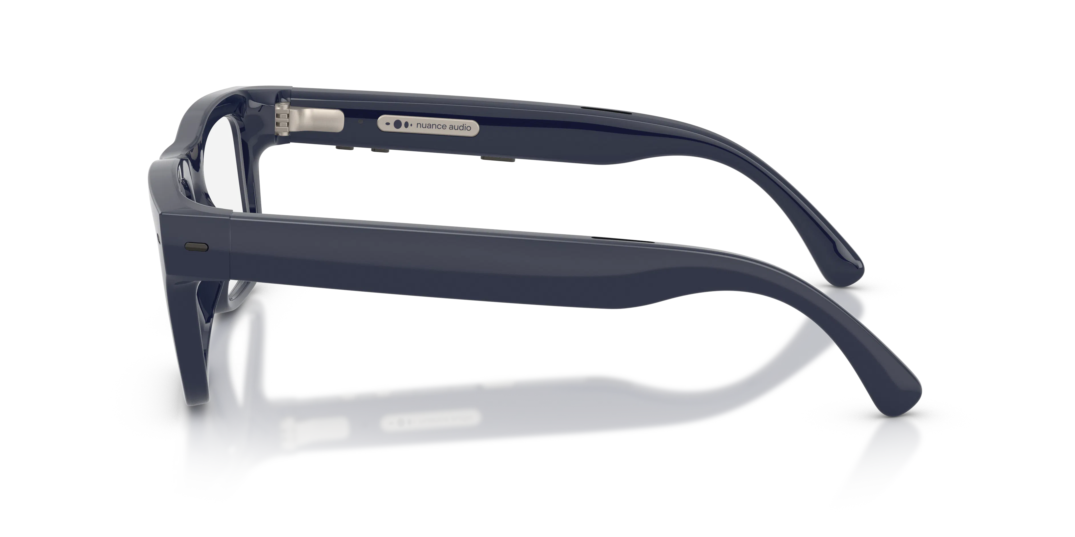 Angle_Left02, Nuance Audio Plus Square AW5005 09 53/19 Dunkelblau Hörbrille