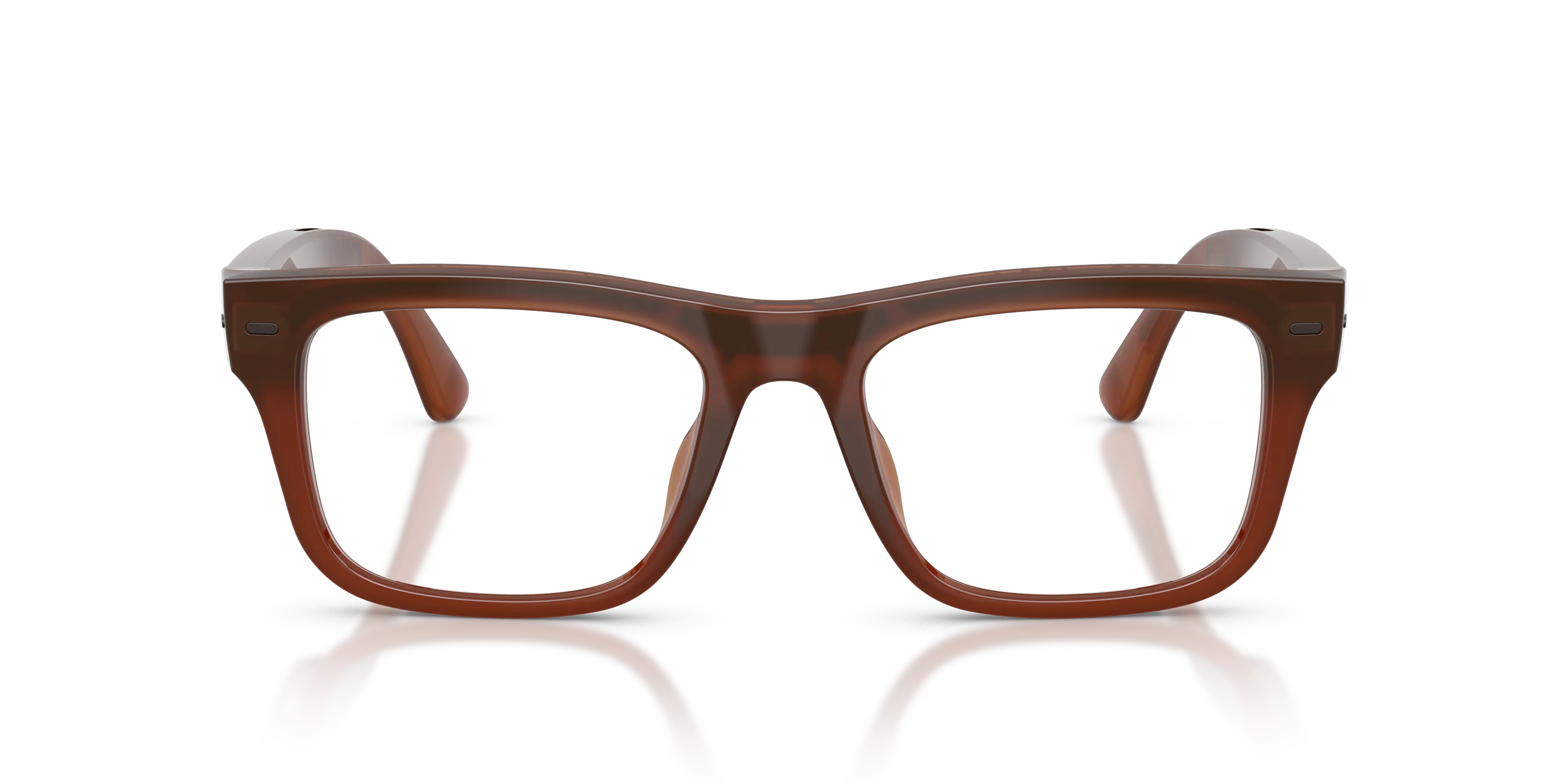 Front, Nuance Audio Plus Square mit Transitions Gen S 0AW5005 12 53/19 Amber Hörbrille