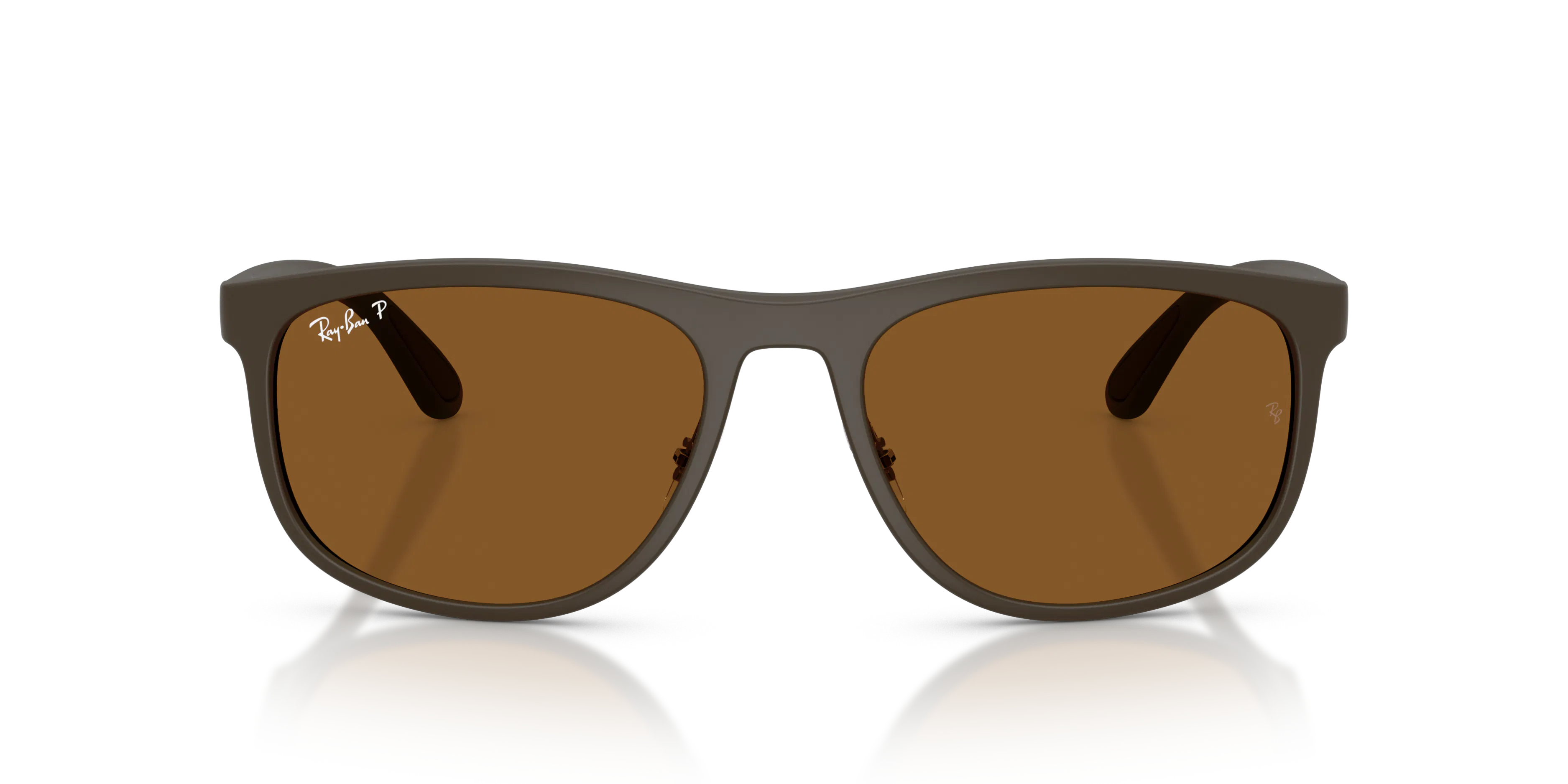 Front, Ray-Ban RB4468 Polarized S Lenses 0RB4468 6124BB Sonnenbrille