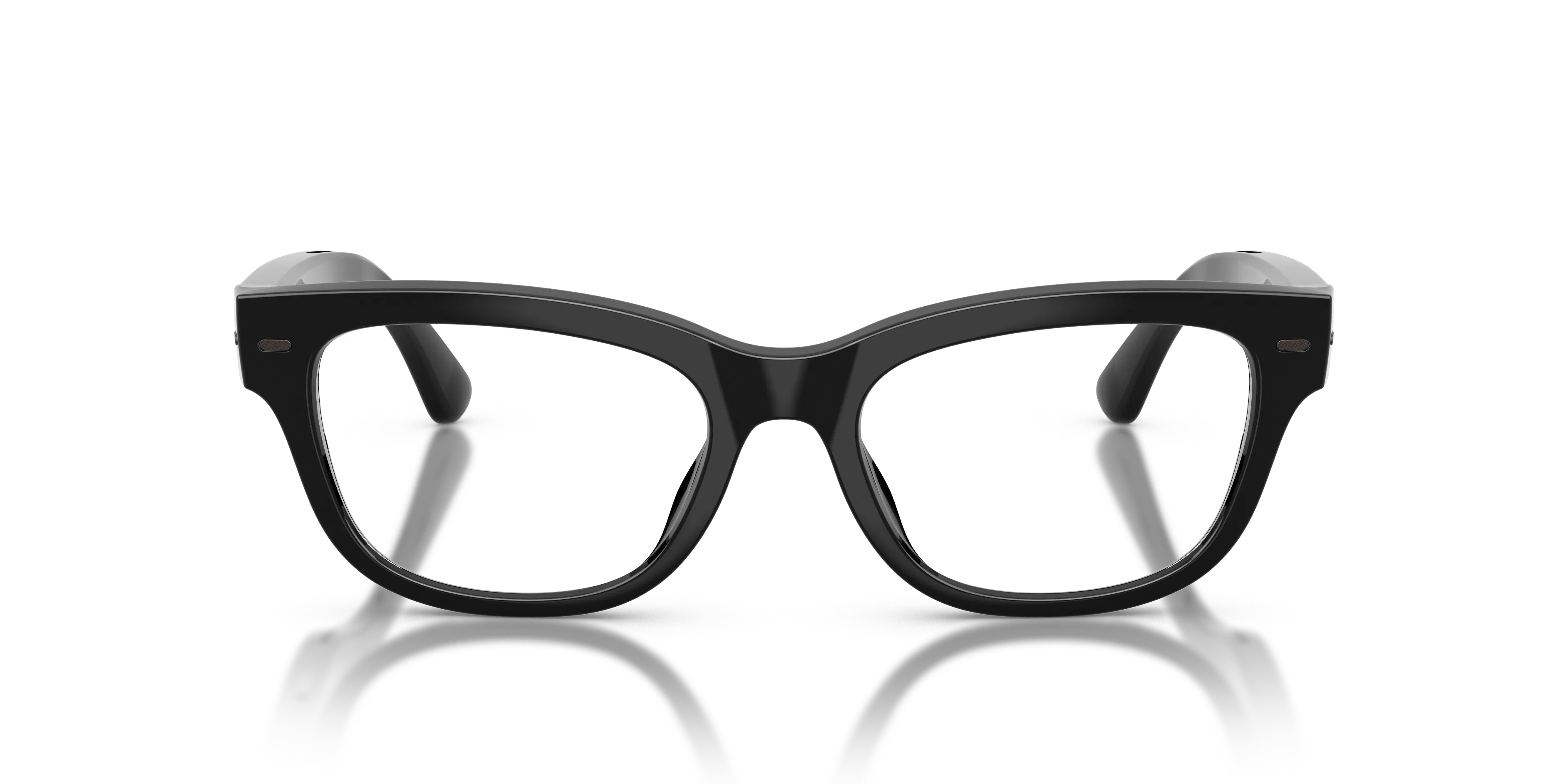 Front, Nuance Audio Plus Upturn mit Transitions Gen S 0AW5006 04 52/18 Schwarz Hörbrille