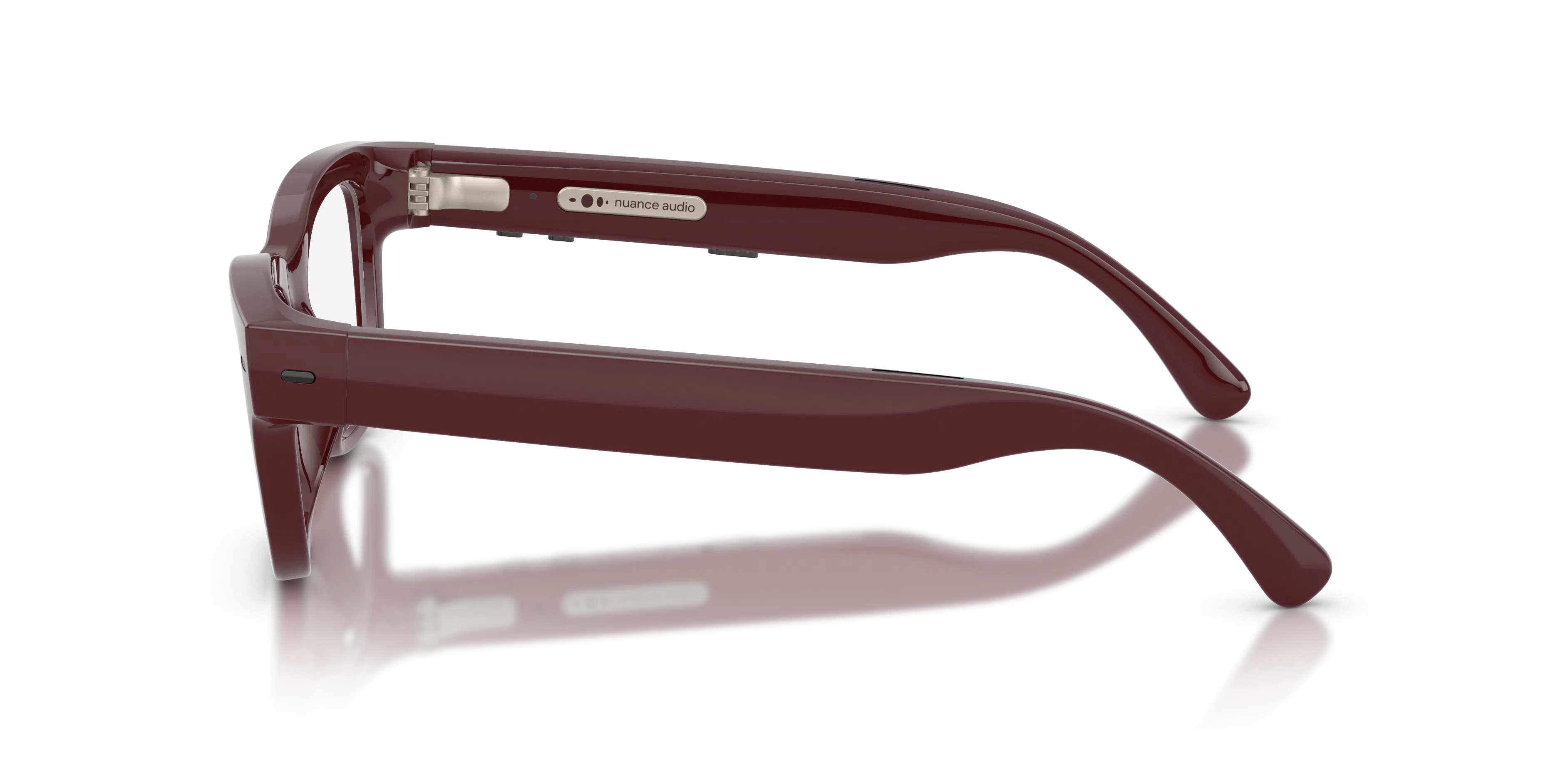 Angle_Left02, Nuance Audio Plus Upturn mit Transitions Gen S 0AW5006 05 52/18 Burgund Hörbrille