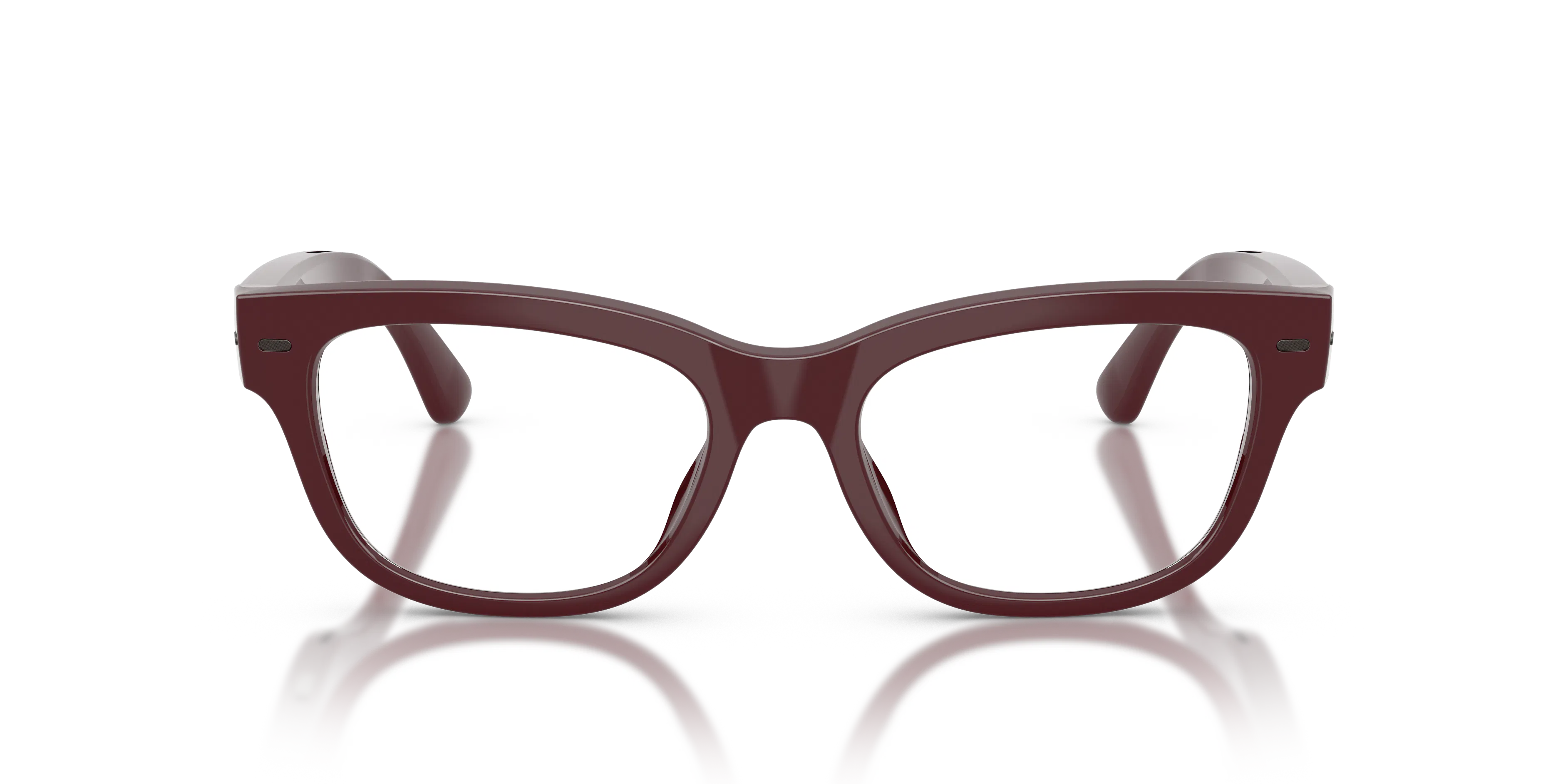 Front, Nuance Audio Plus Upturn mit Transitions Gen S 0AW5006 05 52/18 Burgund Hörbrille
