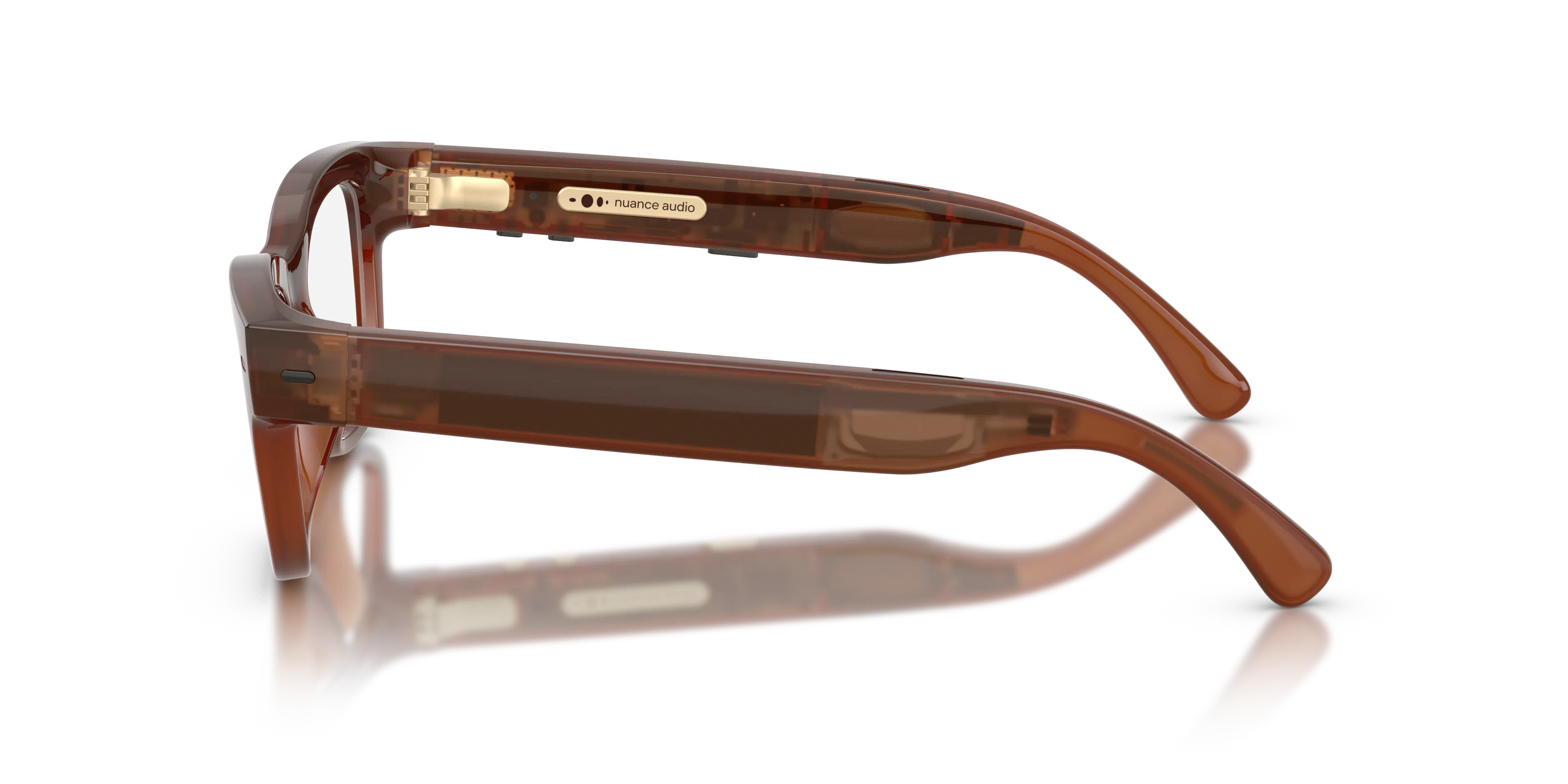 Angle_Left02, Nuance Audio Plus Upturn mit Transitions Gen S 0AW5006 12 52/18 Amber Hörbrille