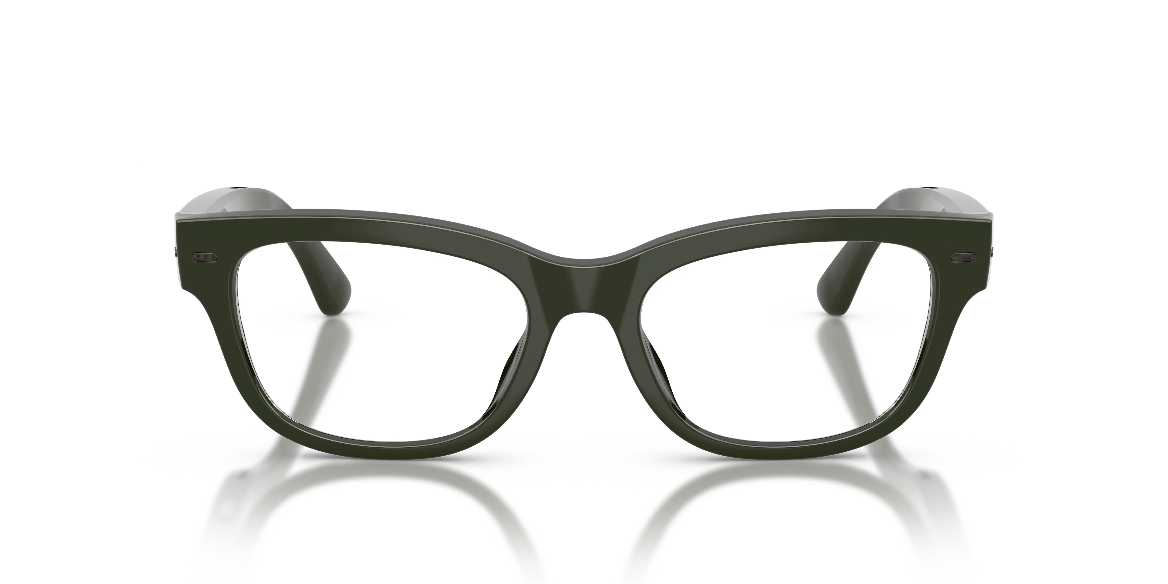 Front, Nuance Audio Plus Upturn 0AW5006 13 52/18 Dunkelgrün Hörbrille