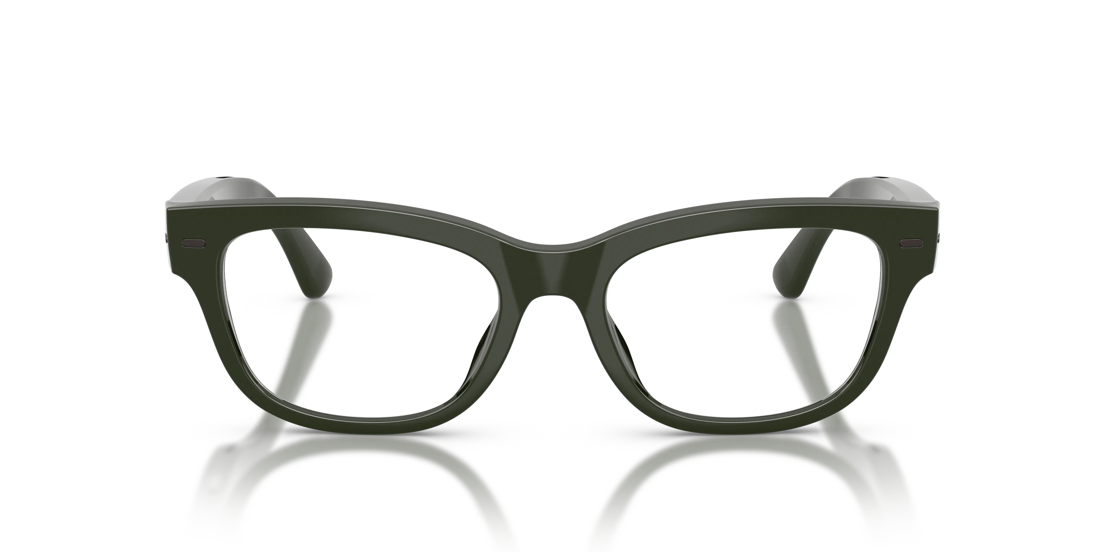 Front, Nuance Audio Plus Upturn mit Transitions Gen S 0AW5006 14 52/18 Dunkelgrün Hörbrille