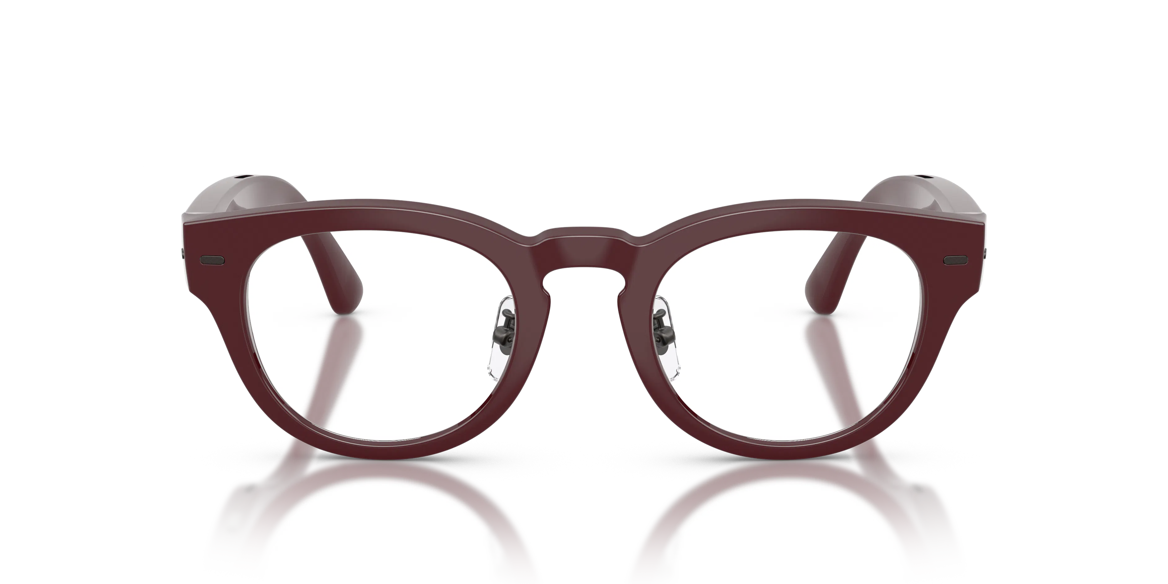 Front, Nuance Audio Plus Panthos 0AW5007 03 48/22 Burgund Hörbrille