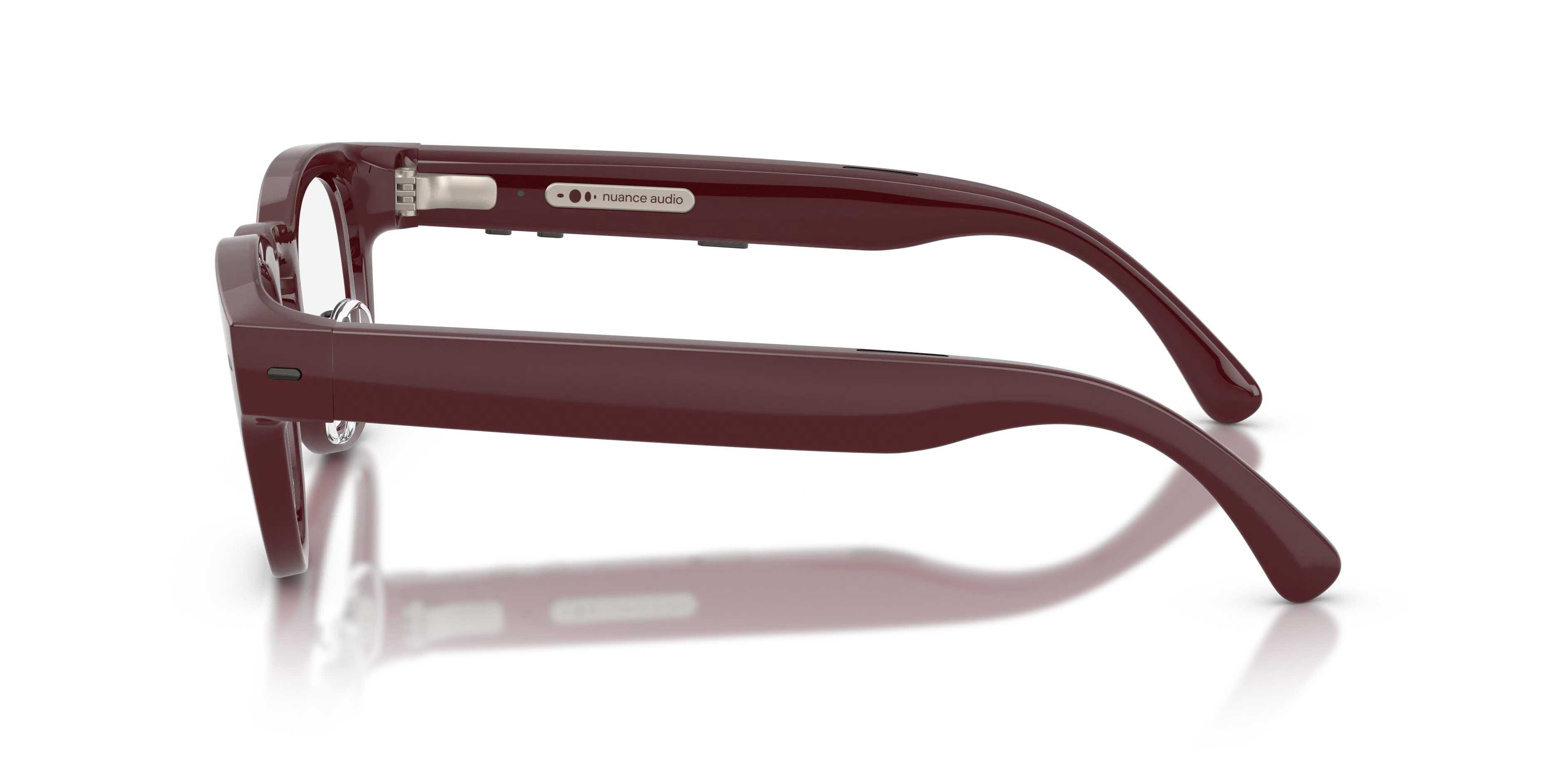 Angle_Left02, Nuance Audio Plus Panthos mit Transitions Gen S 0AW5007 05 48/22 Burgund Hörbrille