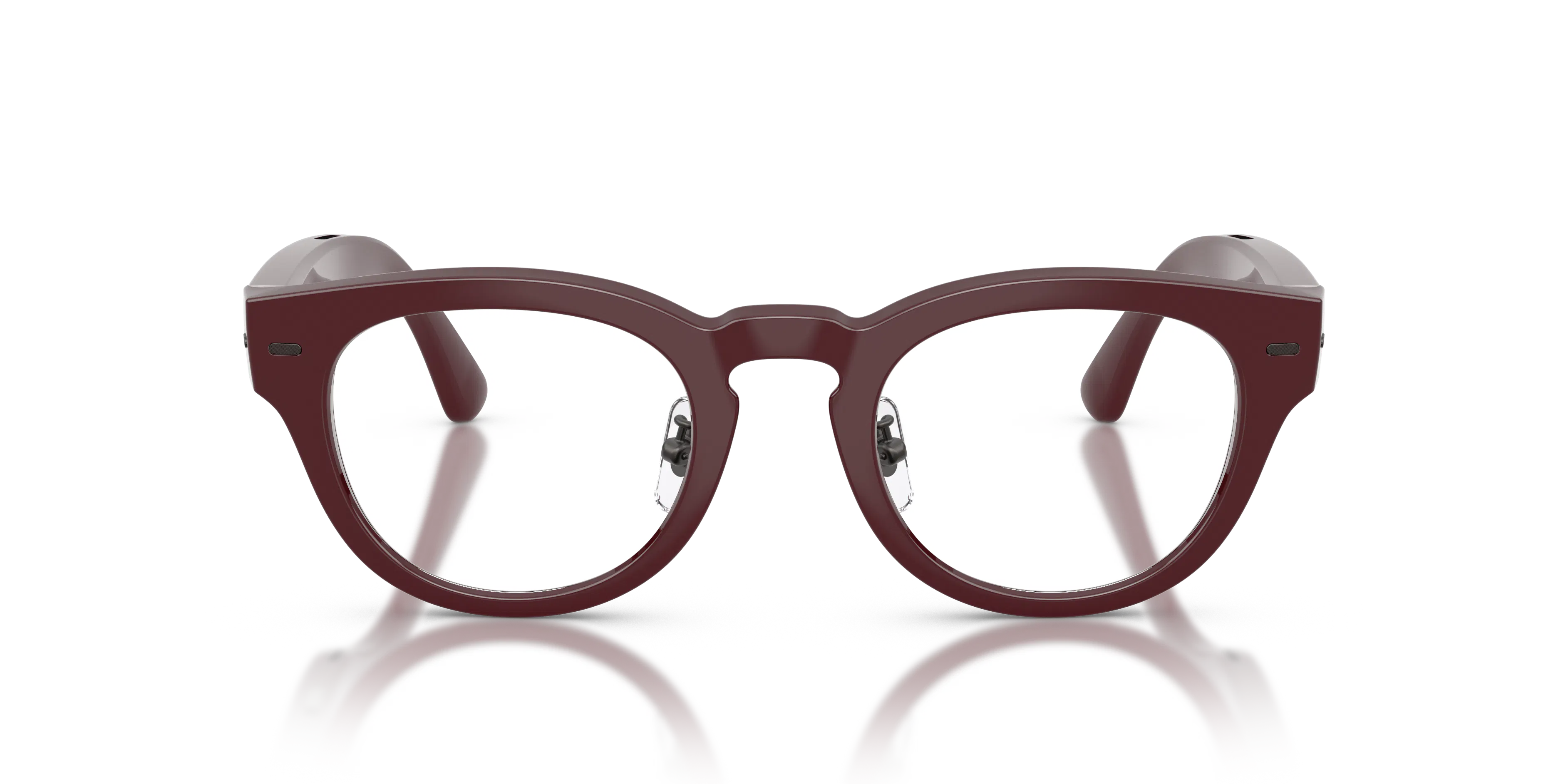 Front, Nuance Audio Plus Panthos mit Transitions Gen S 0AW5007 05 48/22 Burgund Hörbrille