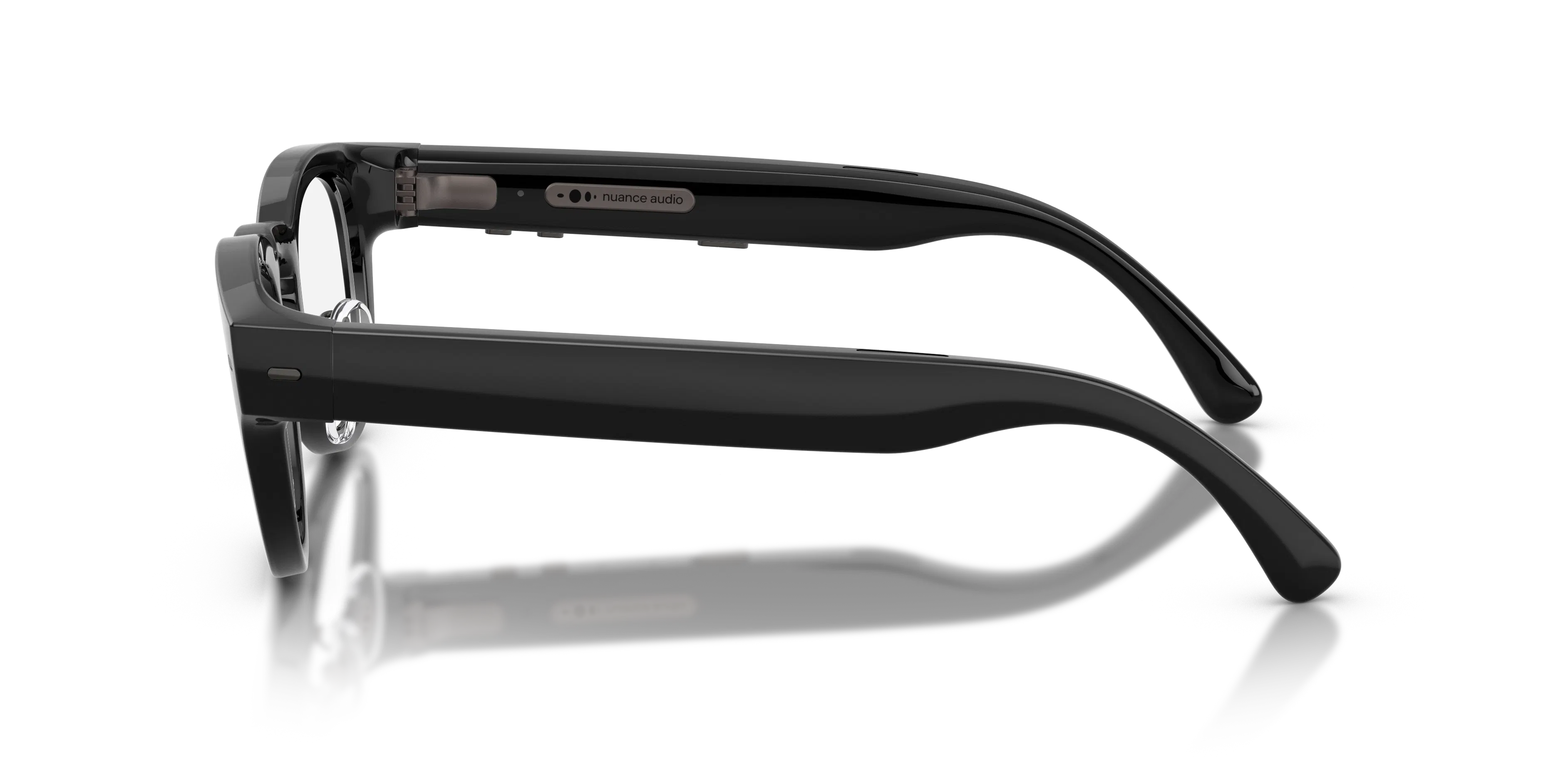 Angle_Left02, Nuance Audio Plus Panthos 0AW5007 06 48/22 Schwarz Hörbrille