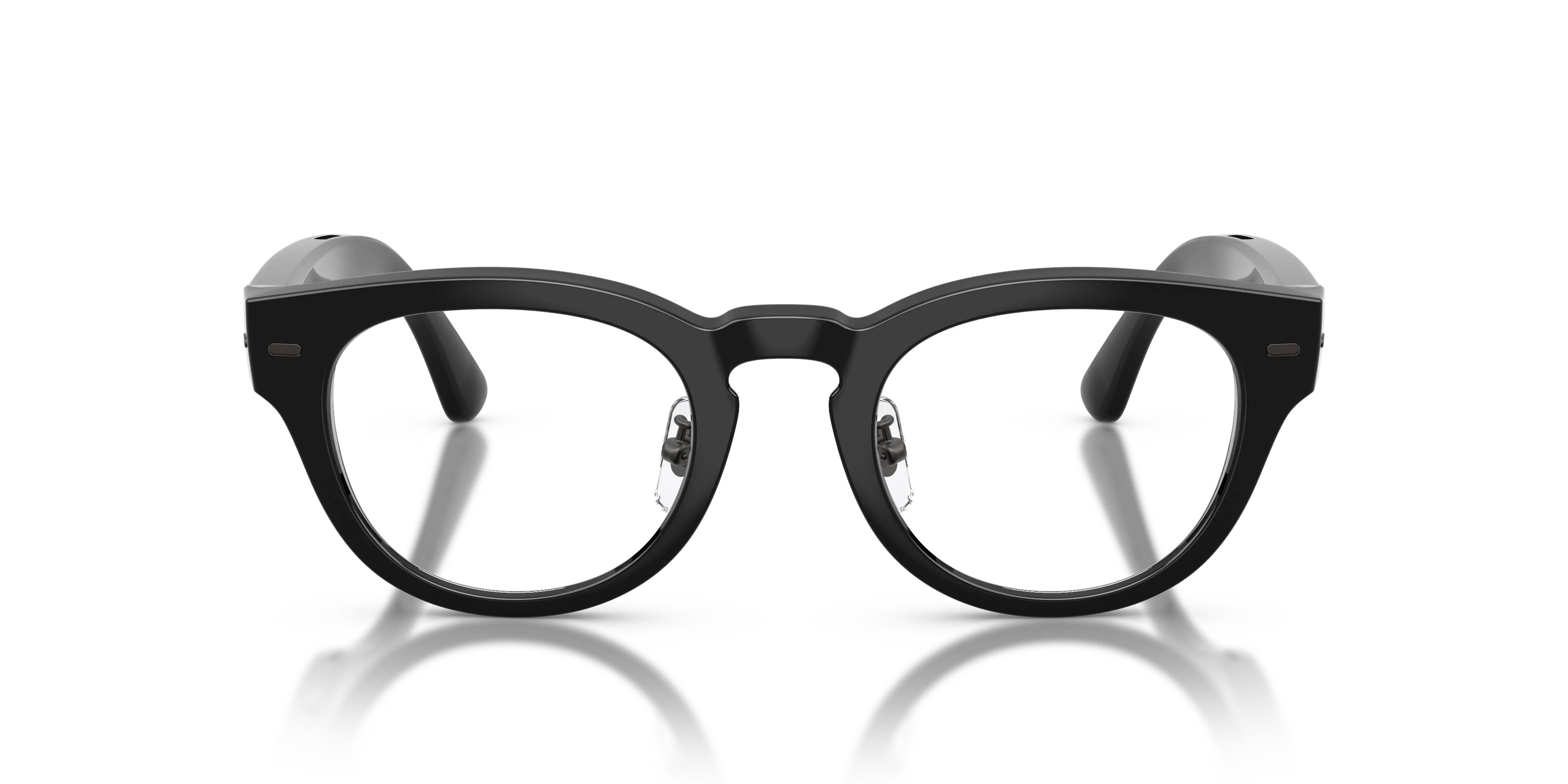 Front, Nuance Audio Plus Panthos 0AW5007 06 48/22 Schwarz Hörbrille