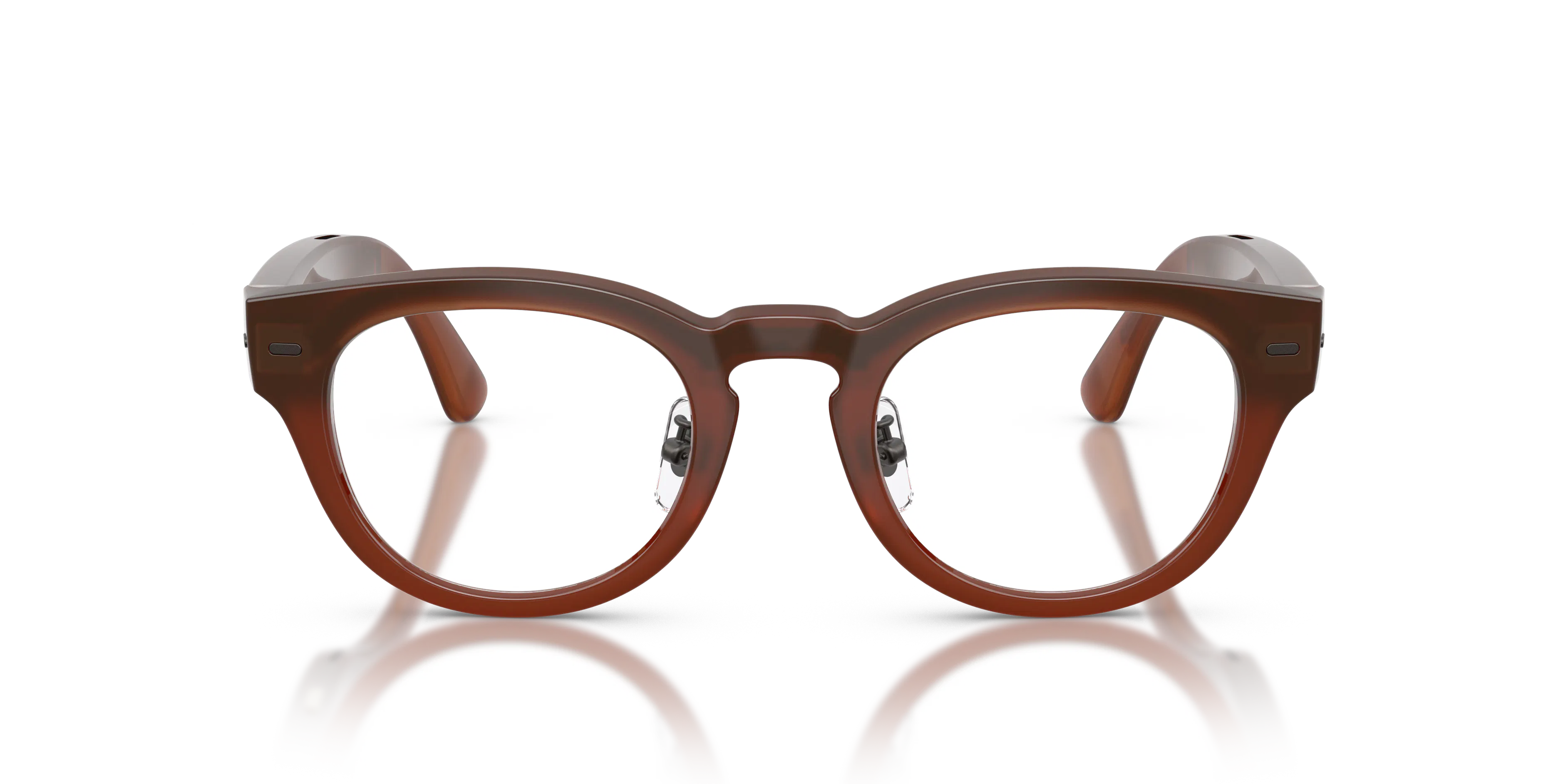 Front, Nuance Audio Plus Panthos 0AW5007 11 48/22 Amber Hörbrille