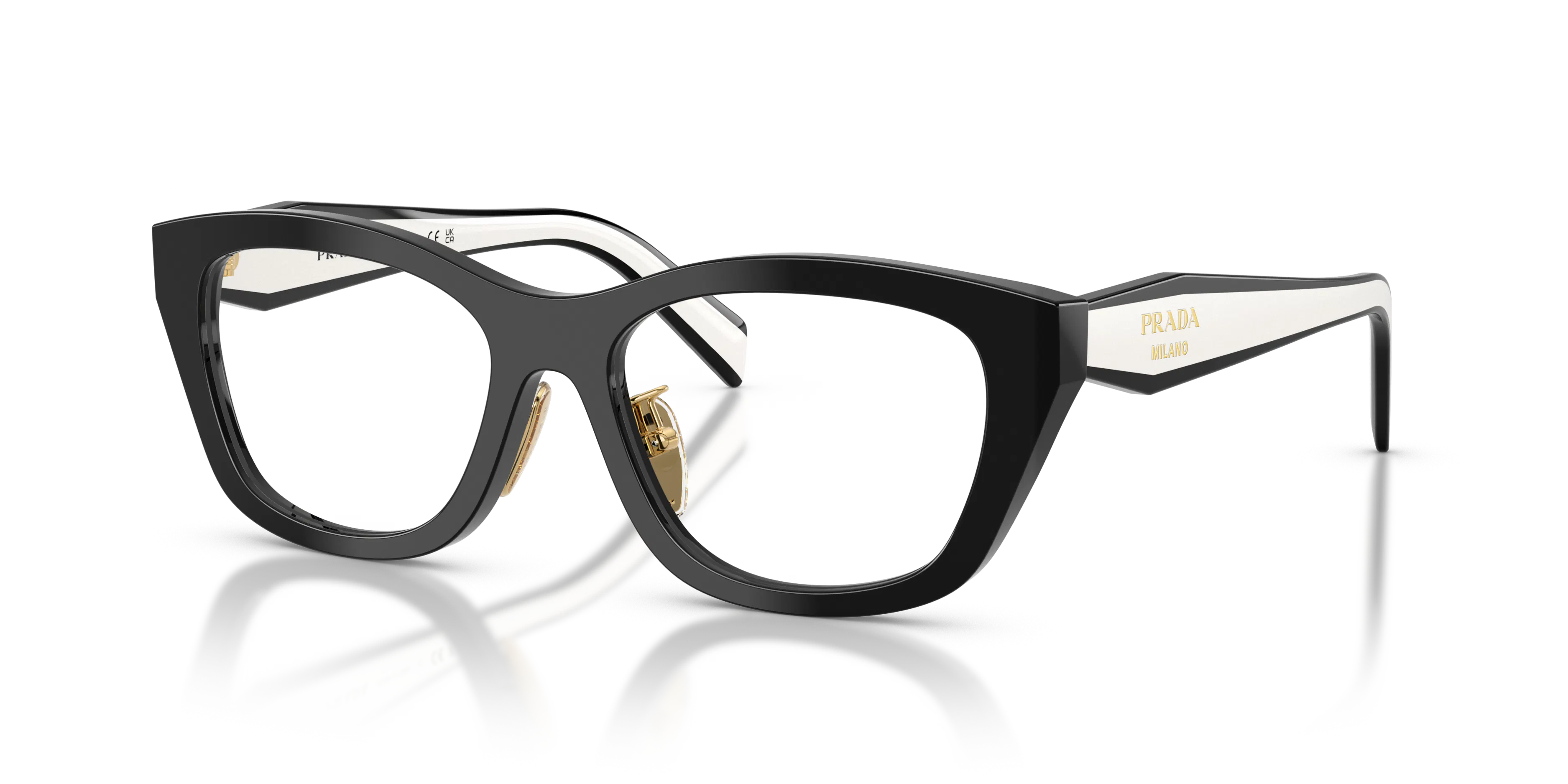 Angle_Left01, Prada PR D11VD 0PR D11VD 20G1O1 Brille