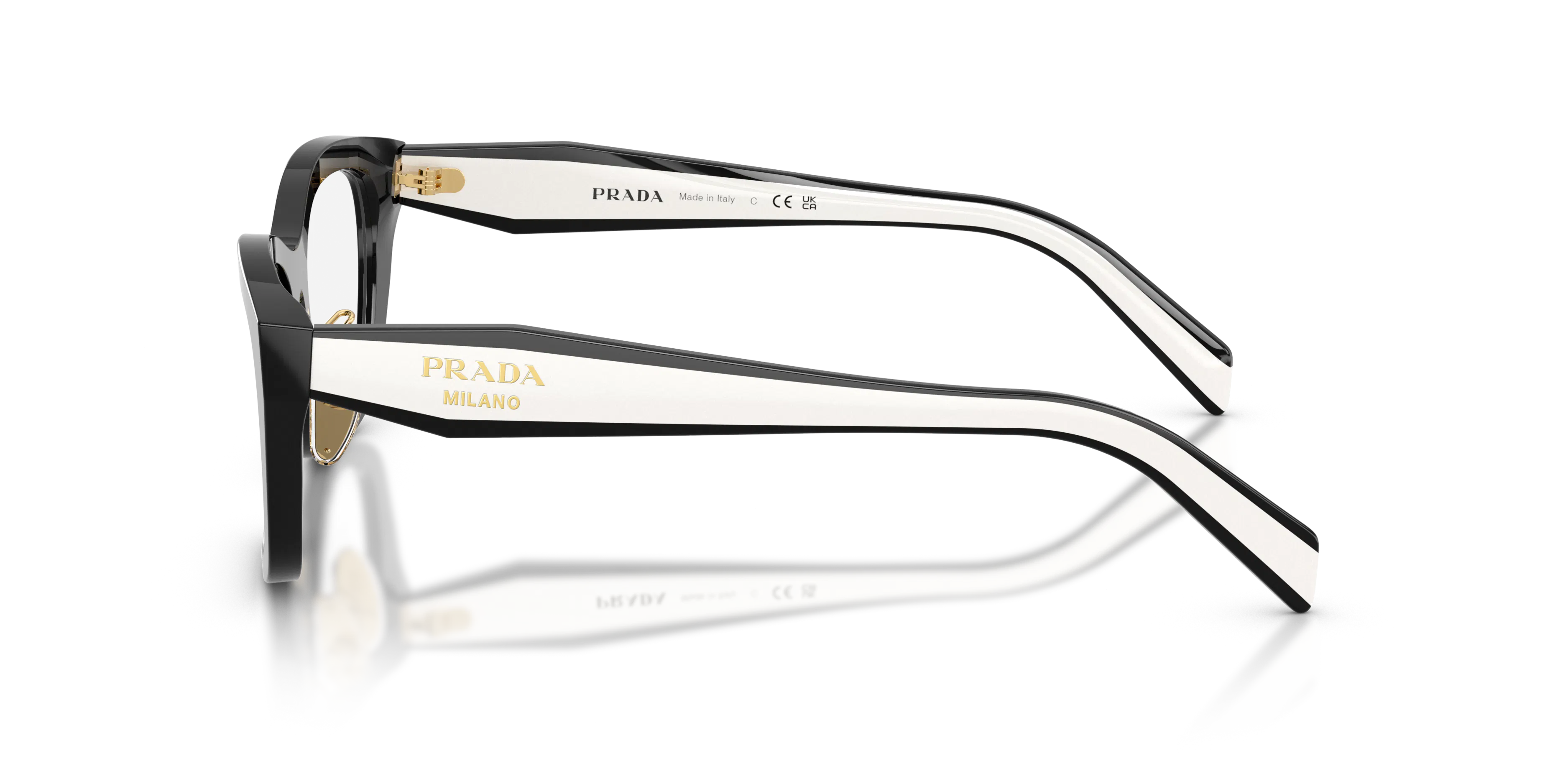 Angle_Left02, Prada PR D11VD 0PR D11VD 20G1O1 Brille