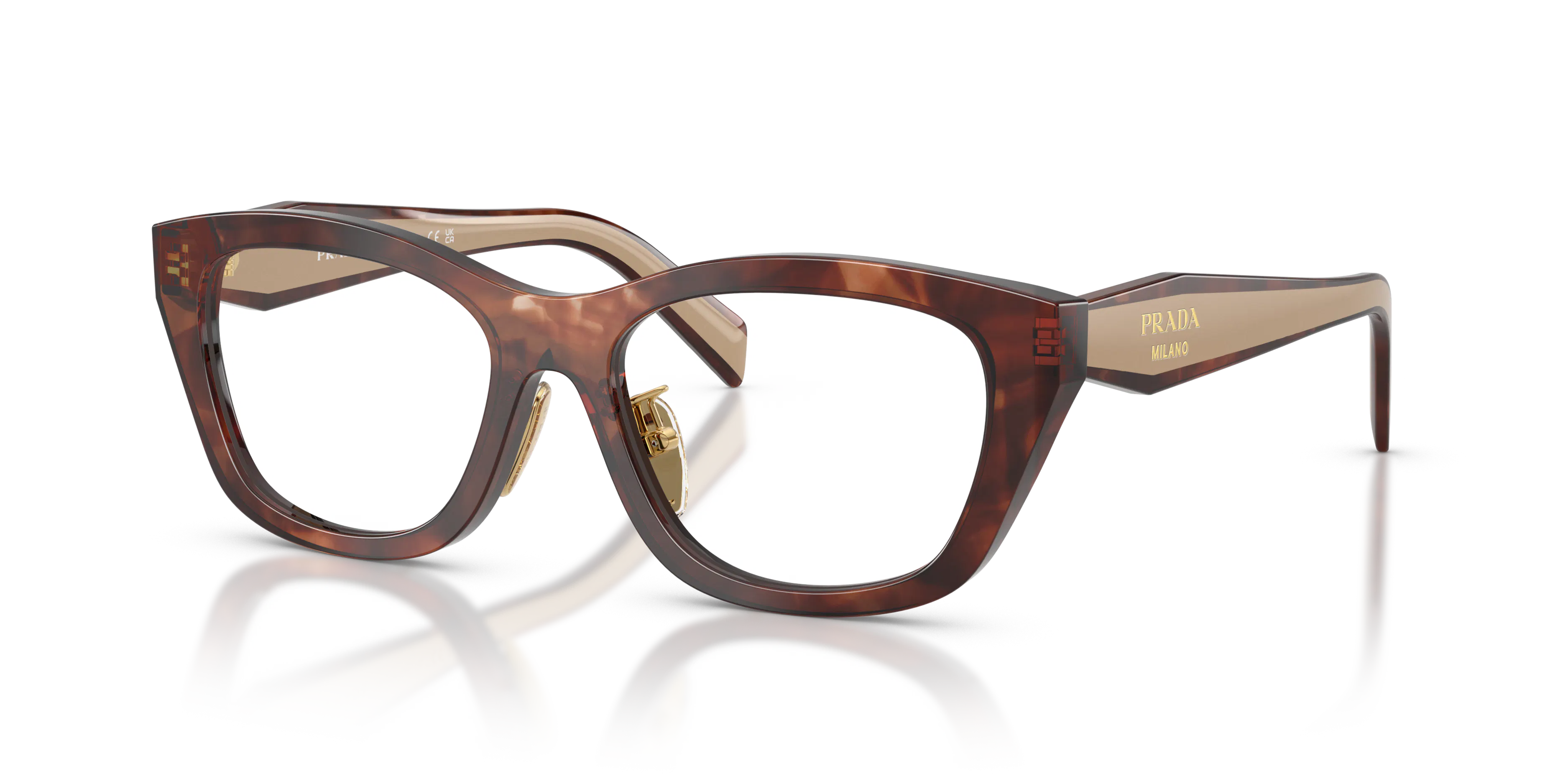 Angle_Left01, Prada PR D11VD 0PR D11VD 00K1O1 Brille