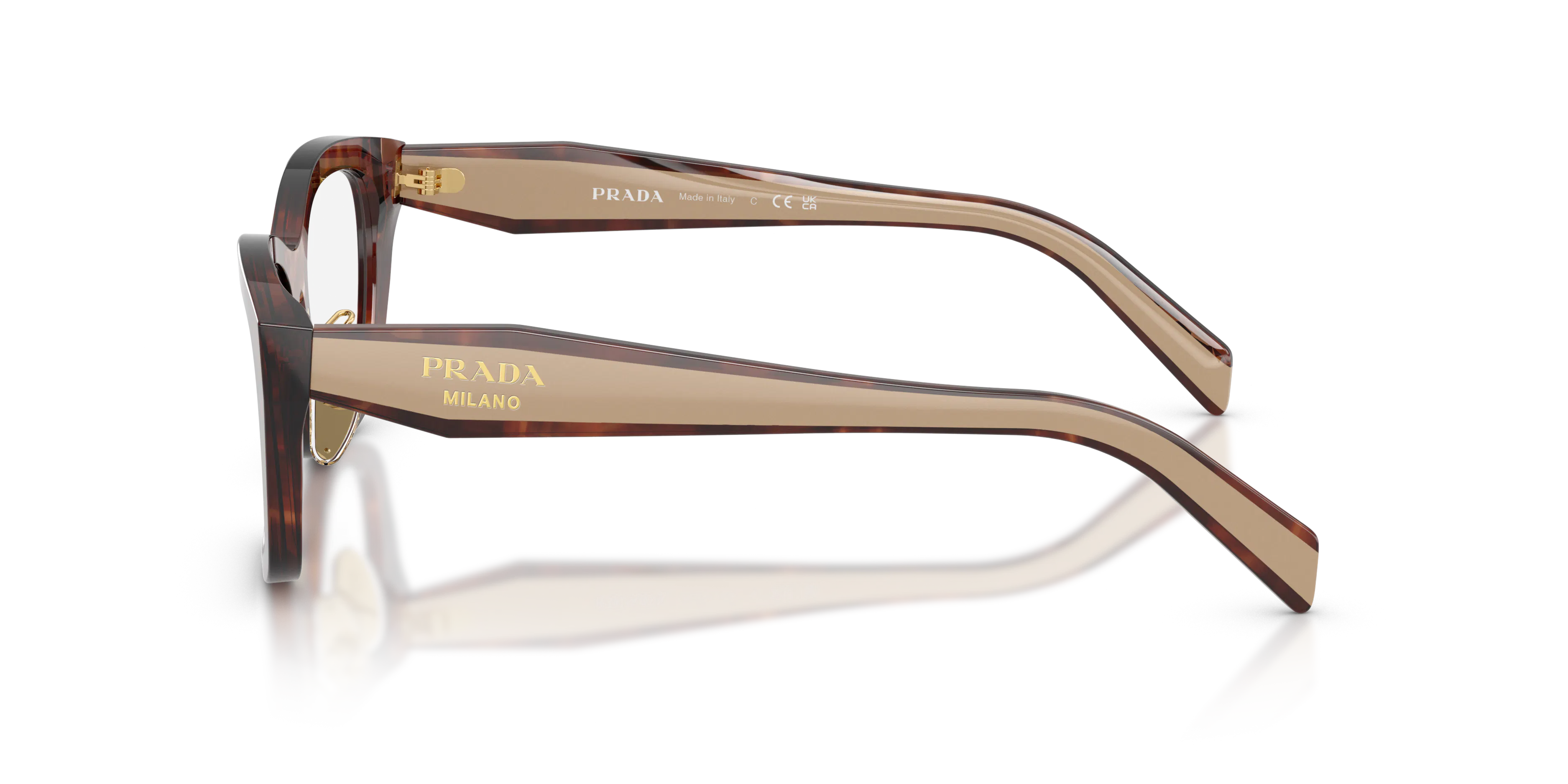 Angle_Left02, Prada PR D11VD 0PR D11VD 00K1O1 Brille