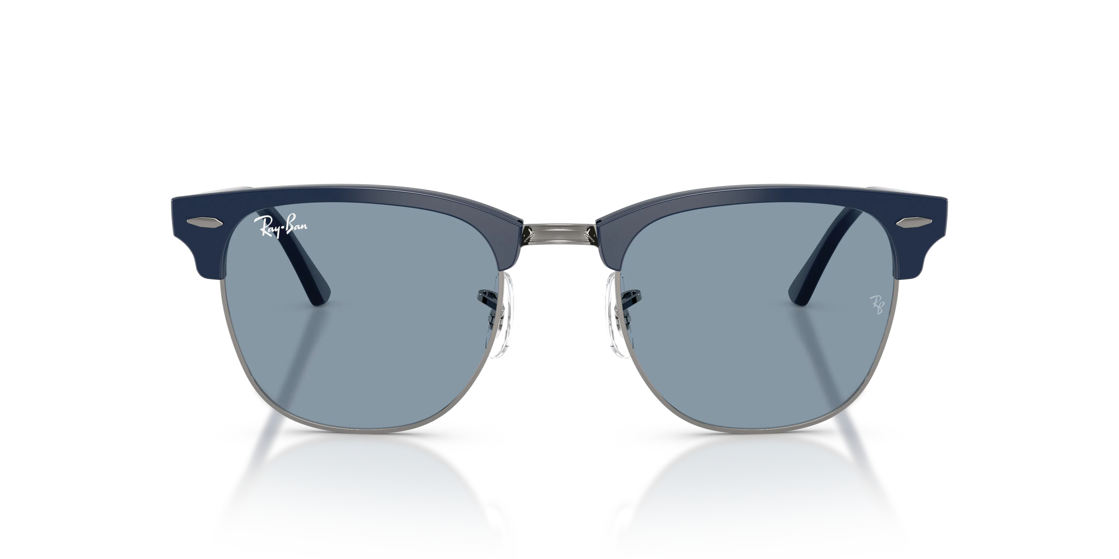 Front, Ray-Ban Clubmaster Classic 0RB3016 687956 Sonnenbrille