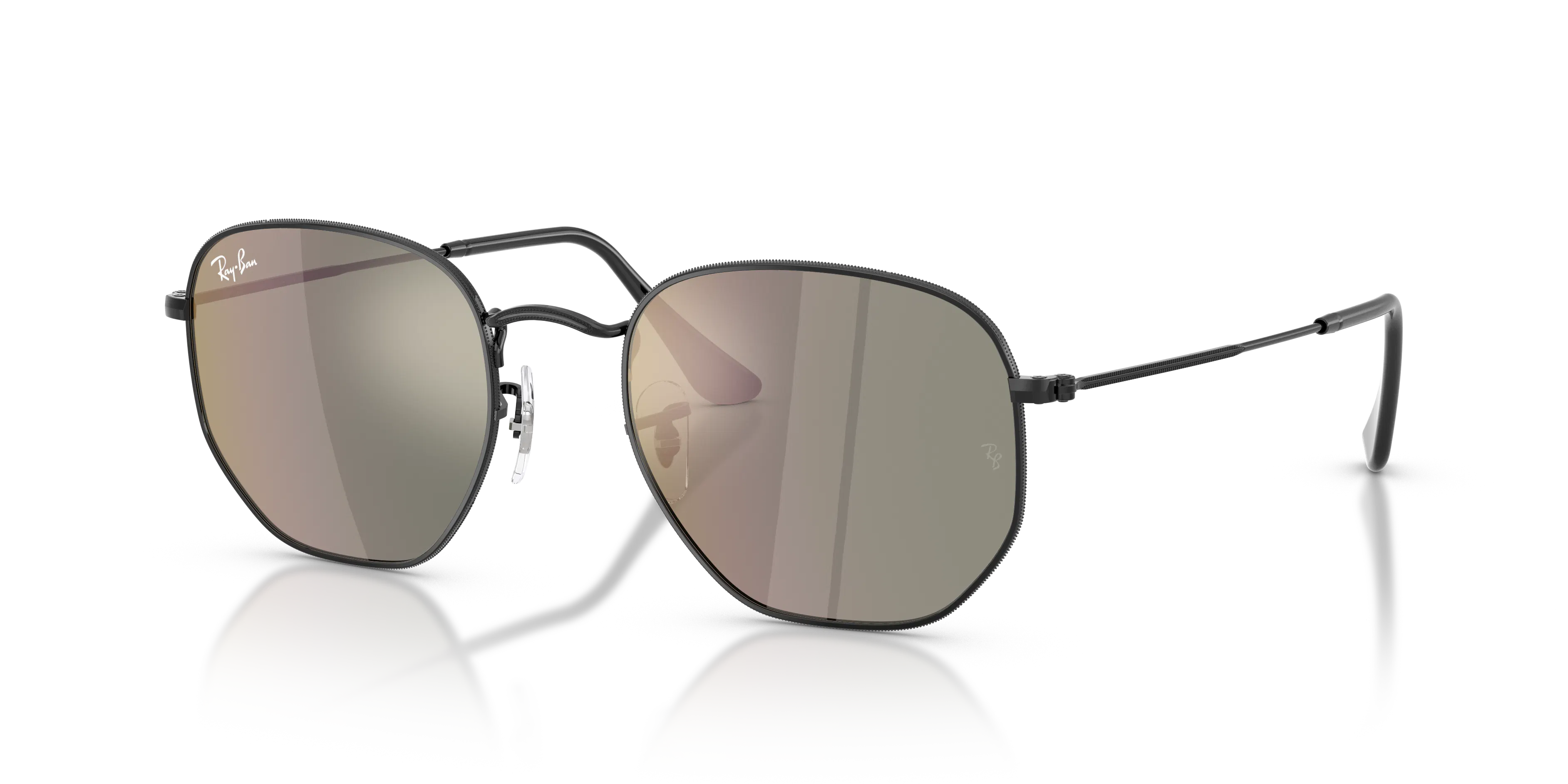 Angle_Left01, Ray-Ban Hexagonal Flat Lenses 0RB3548N 002/39 Sonnenbrille
