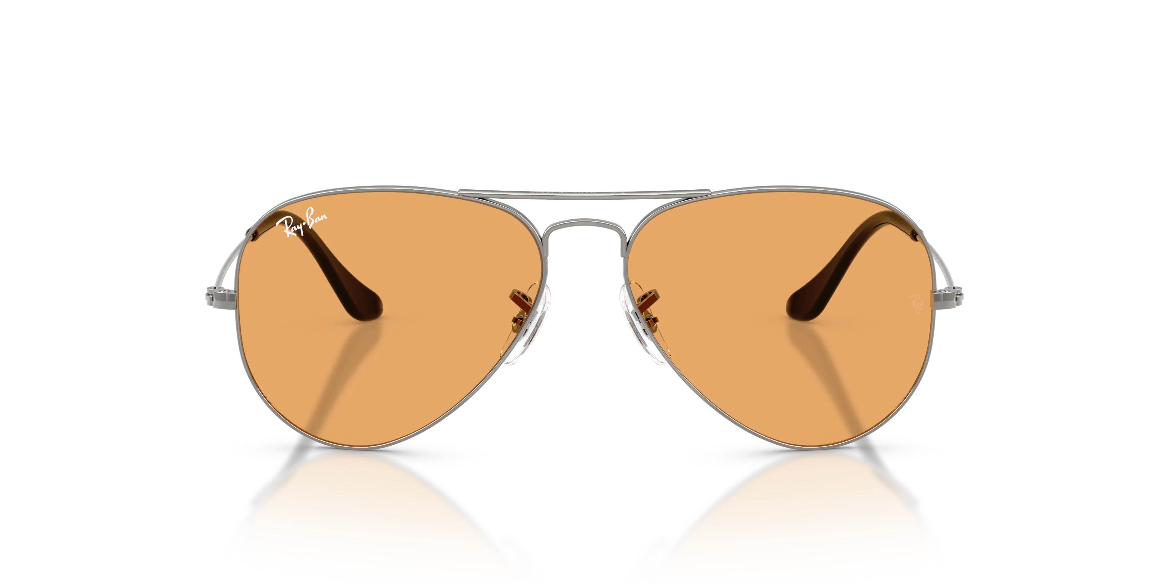 Front, Ray-Ban Aviator Large Metal 0RB3025 004/33 Sonnenbrille