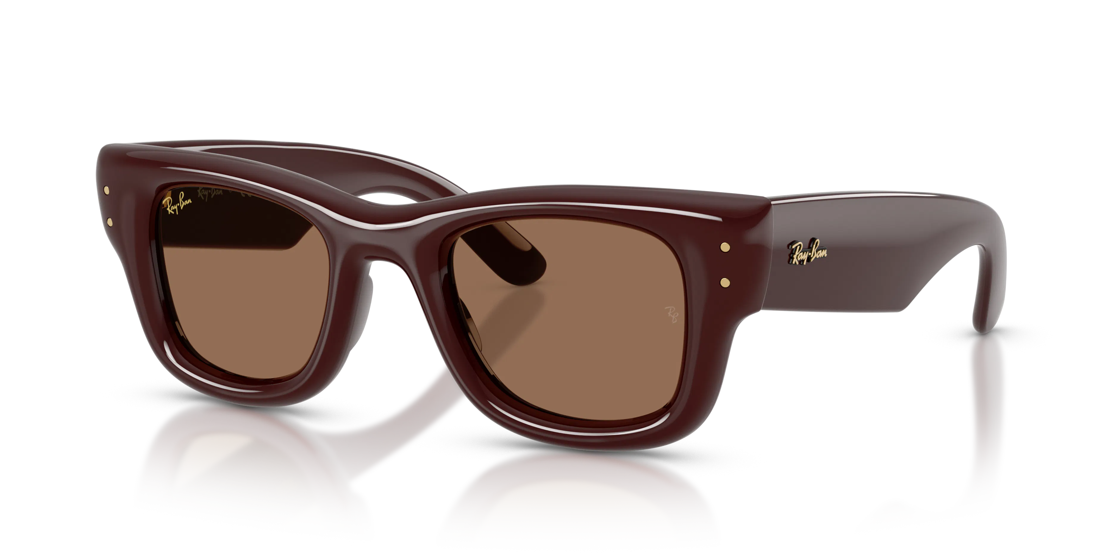 Angle_Left01, Ray-Ban Wayfarer Puffer 0RB4940 687773 Sonnenbrille