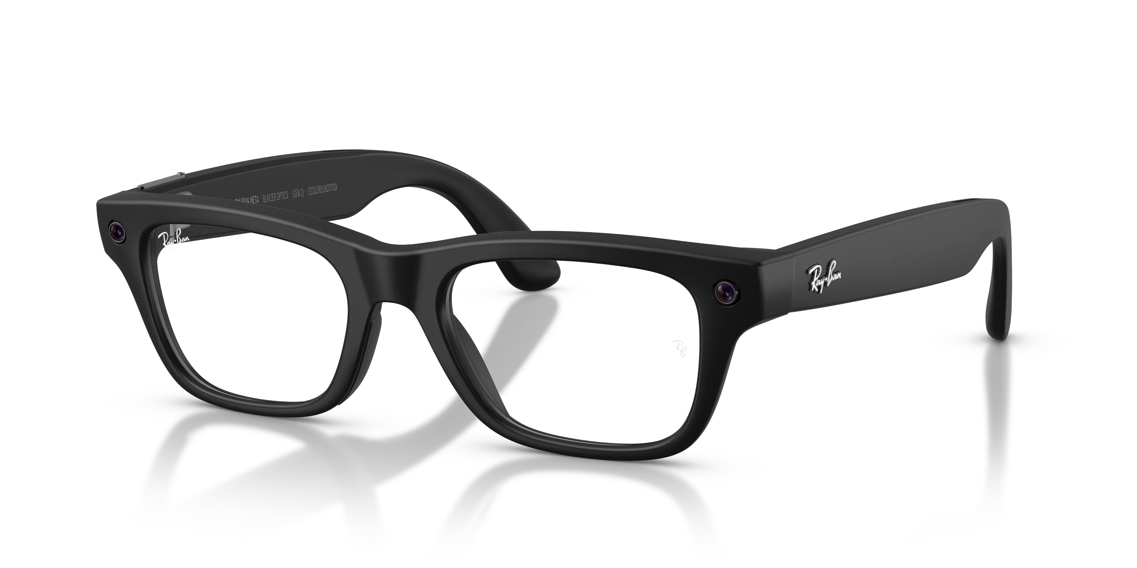 Angle_Left01, Ray-Ban META (Gen2) BLAYZER OPTICS 0RW7001 2077 Matte Black AI Glasses
