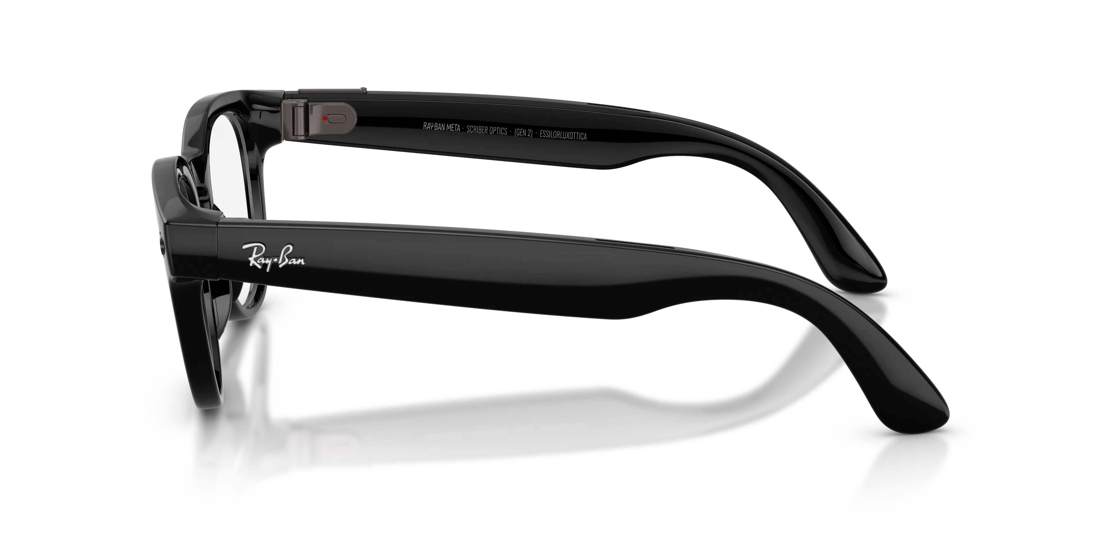 Angle_Left02, Ray-Ban META (Gen2) SCRIBER OPTICS 0RW7002 2000 Shiny Black AI Glasses