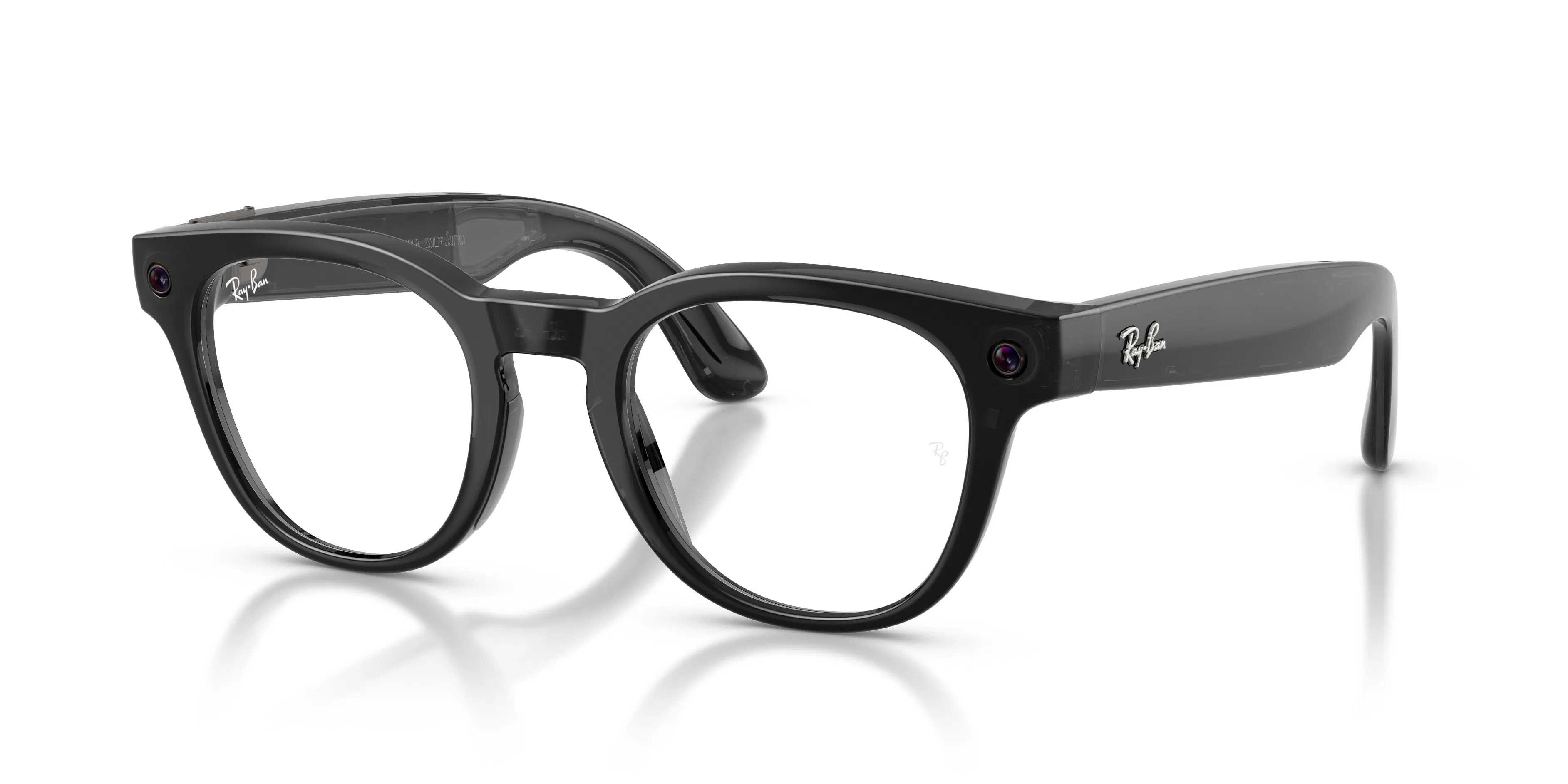 Angle_Left01, Ray-Ban | META (Gen2) SCRIBER OPTICS 0RW7002 8526 Shiny Transparent Black AI Glasses
