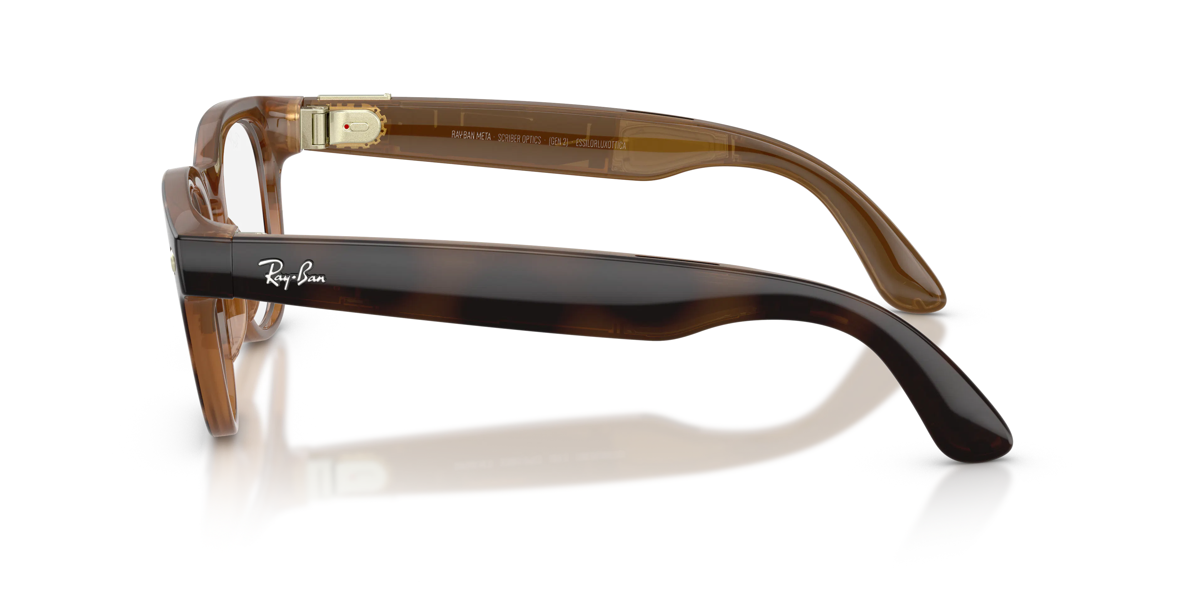 Angle_Left02, Ray-Ban META (Gen2) SCRIBER OPTICS 0RW7002 8528 Shiny Havana AI Glasses