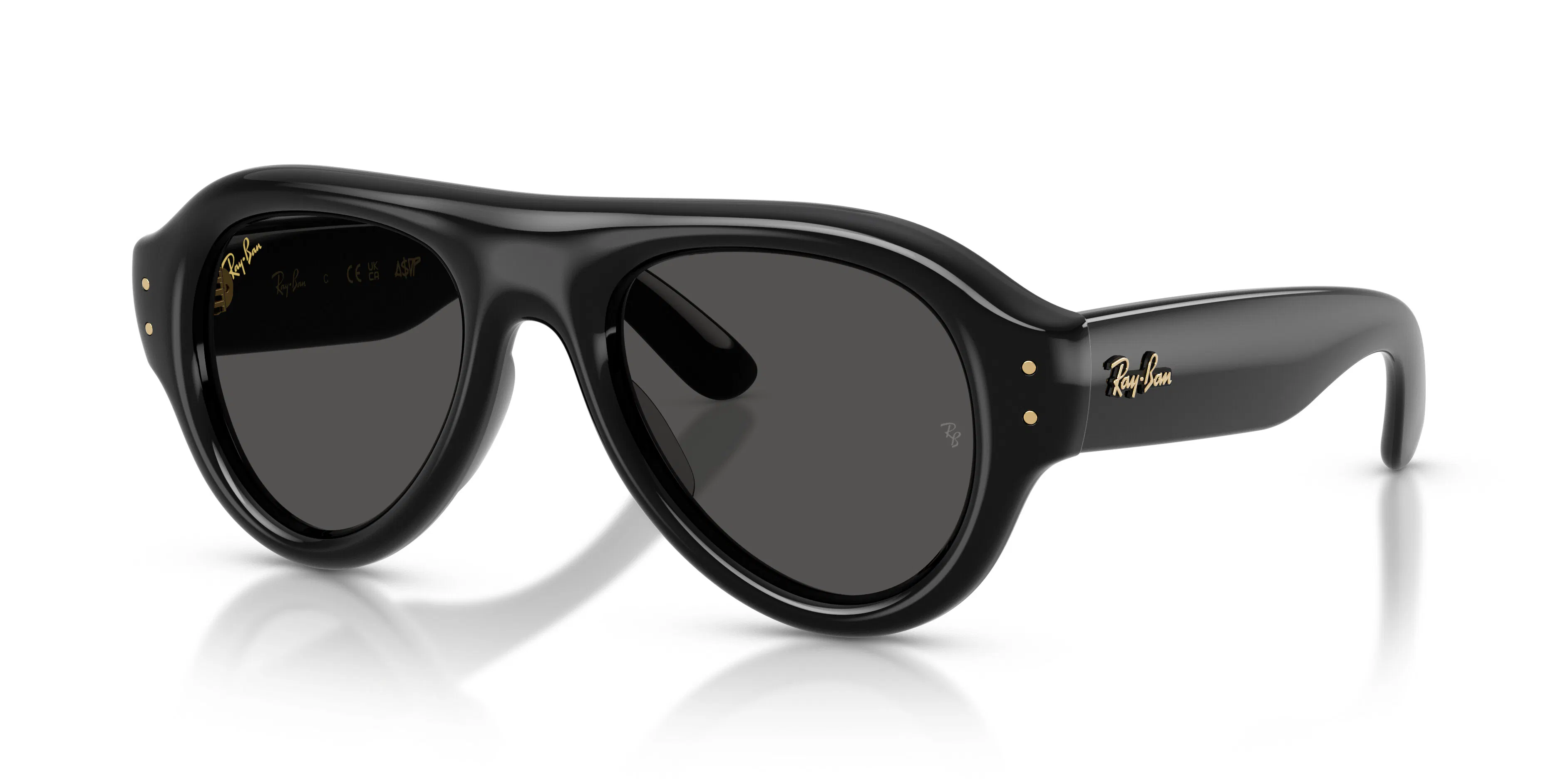 Angle_Left01, Ray-Ban Aviator Puffer 0RB4925 601/87 Sonnenbrille