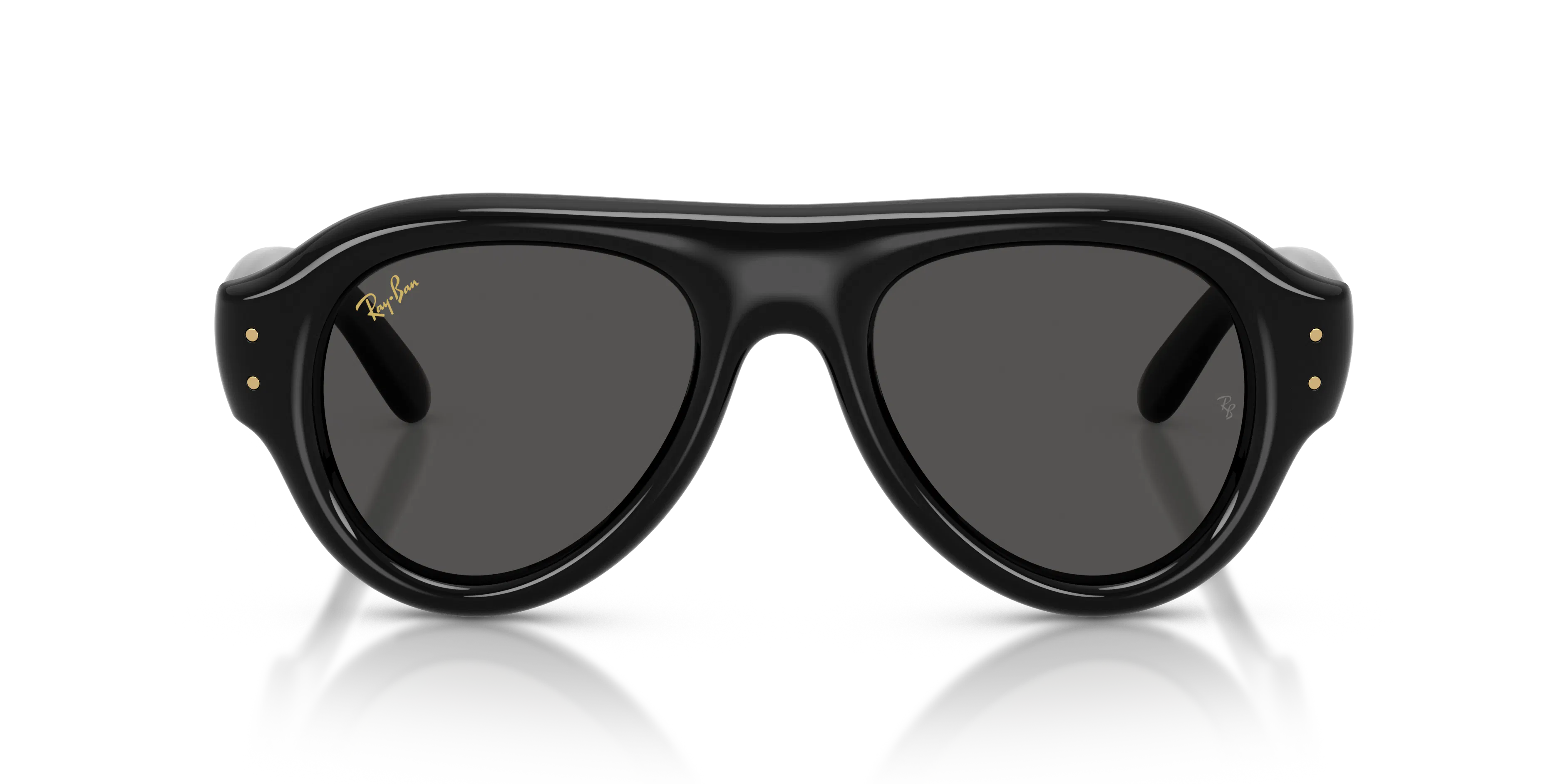 Front, Ray-Ban Aviator Puffer 0RB4925 601/87 Sonnenbrille
