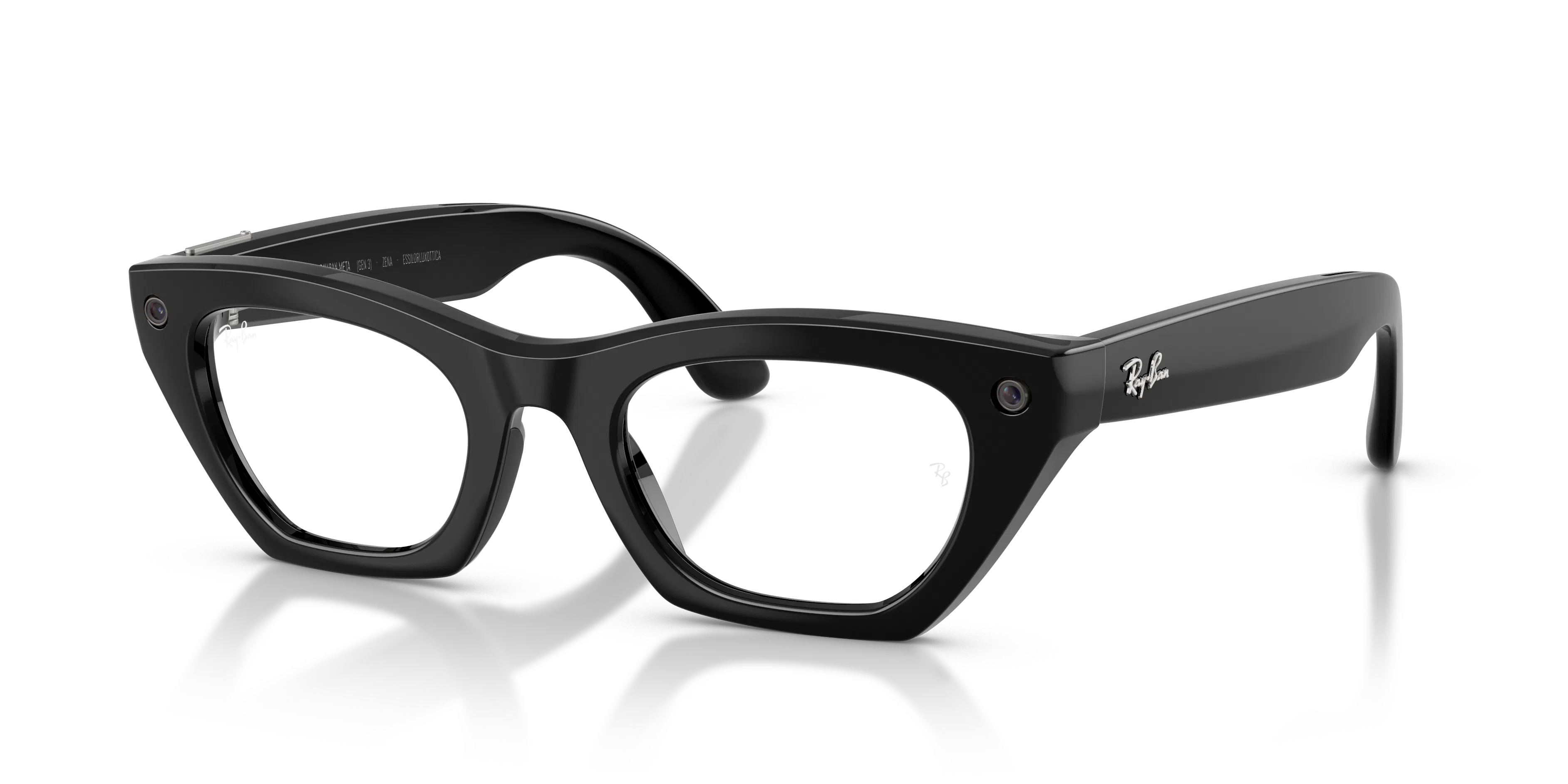 Angle_Left01, Ray-Ban META (Gen3) ZENA 0RW4015 601/SB 49 Shiny Black - Blaulichtfilter AI Glasses