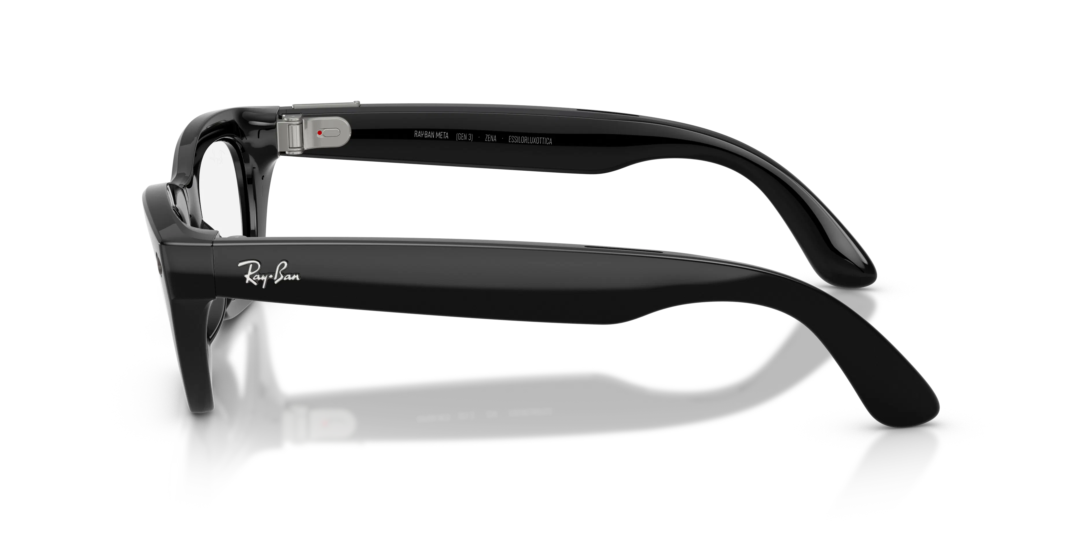 Angle_Left02, Ray-Ban META (Gen3) ZENA 0RW4015 601/SB 49 Shiny Black - Blaulichtfilter AI Glasses