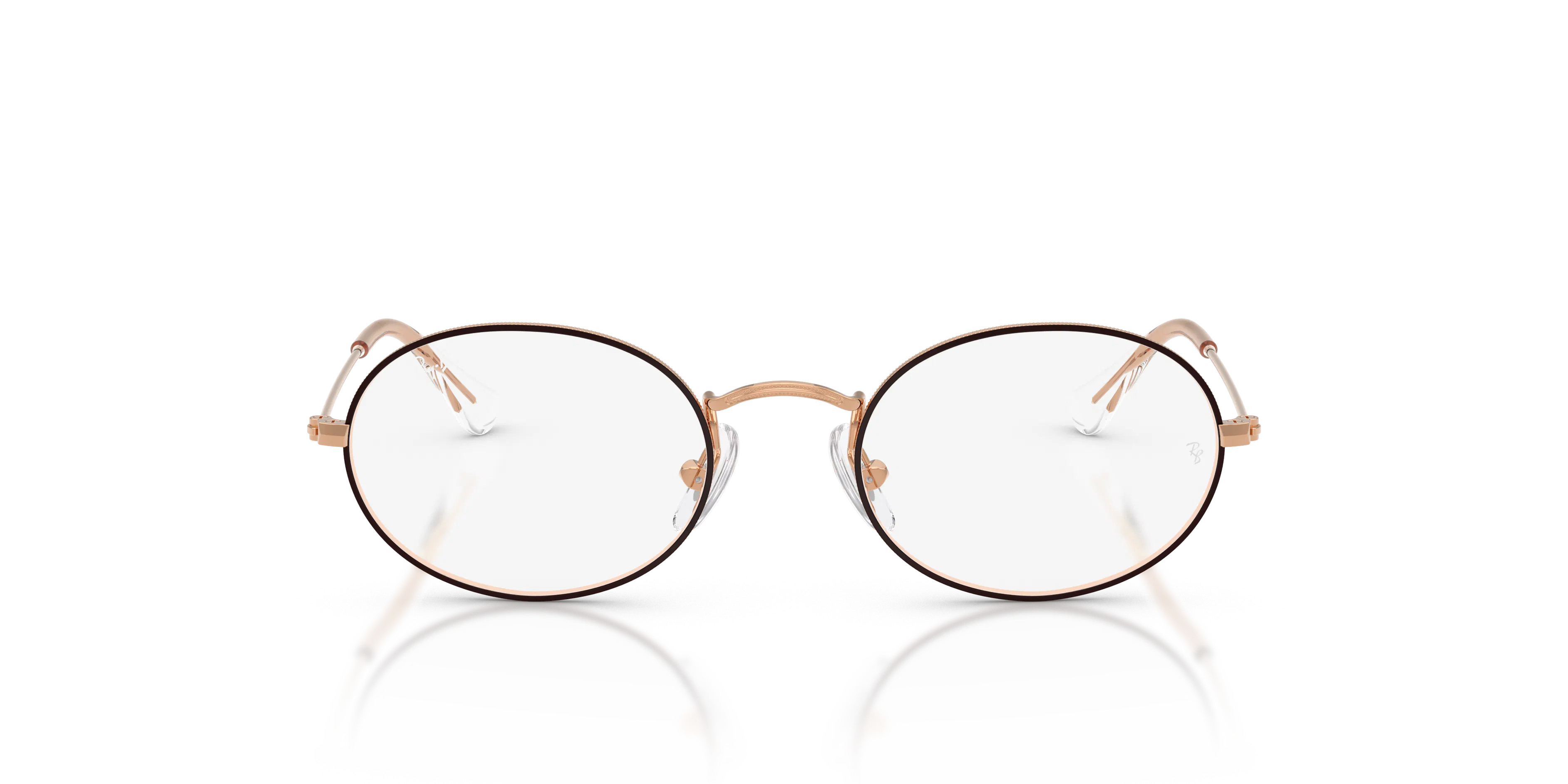 Front, Ray-Ban OVAL OPTICS KIDS 0RY9645V 4087 Brille