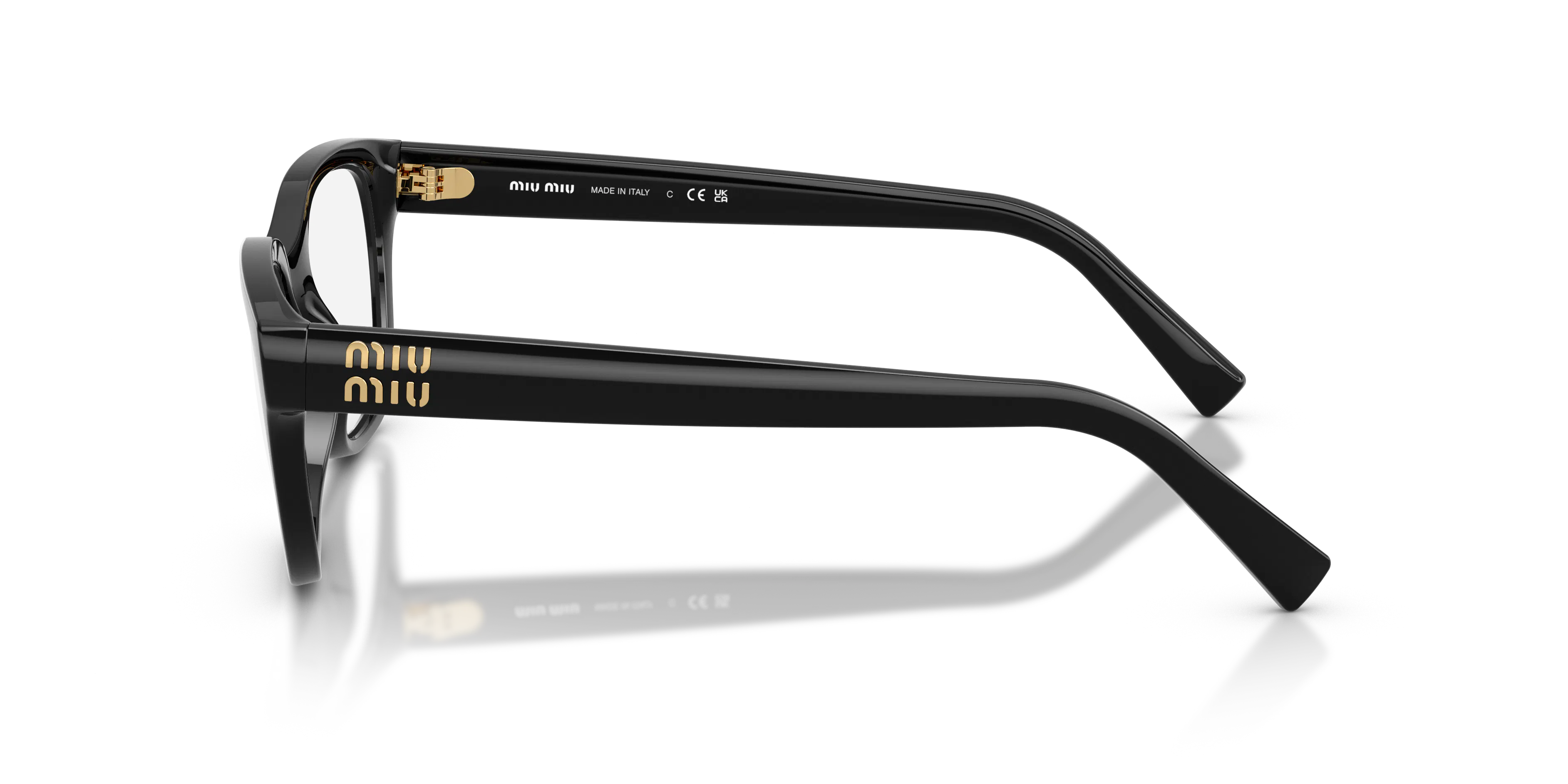 Angle_Left02, Miu Miu MU 07ZV 0MU 07ZV 1AB1O1 Brille