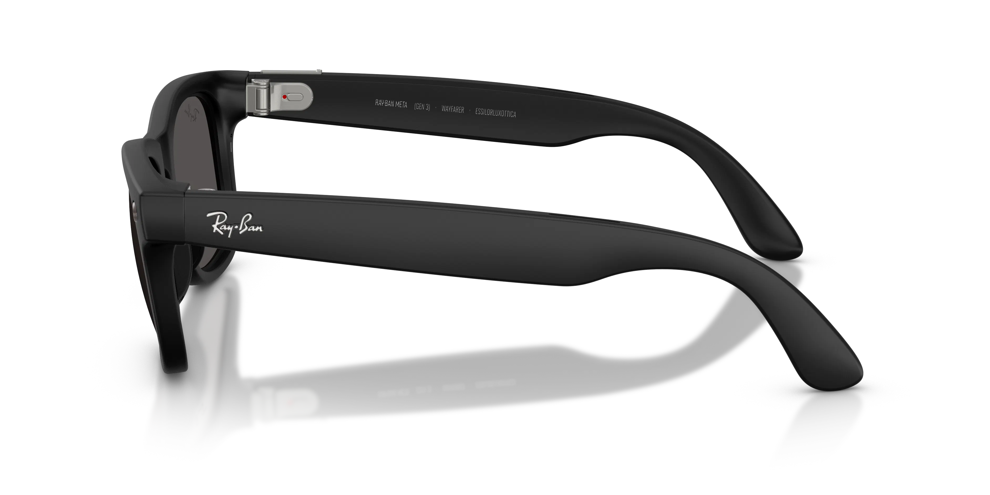 Angle_Left02, Ray-Ban META (Gen3) WAYFARER REGULAR 0RW4011 601S87 50 Matte Black AI Glasses
