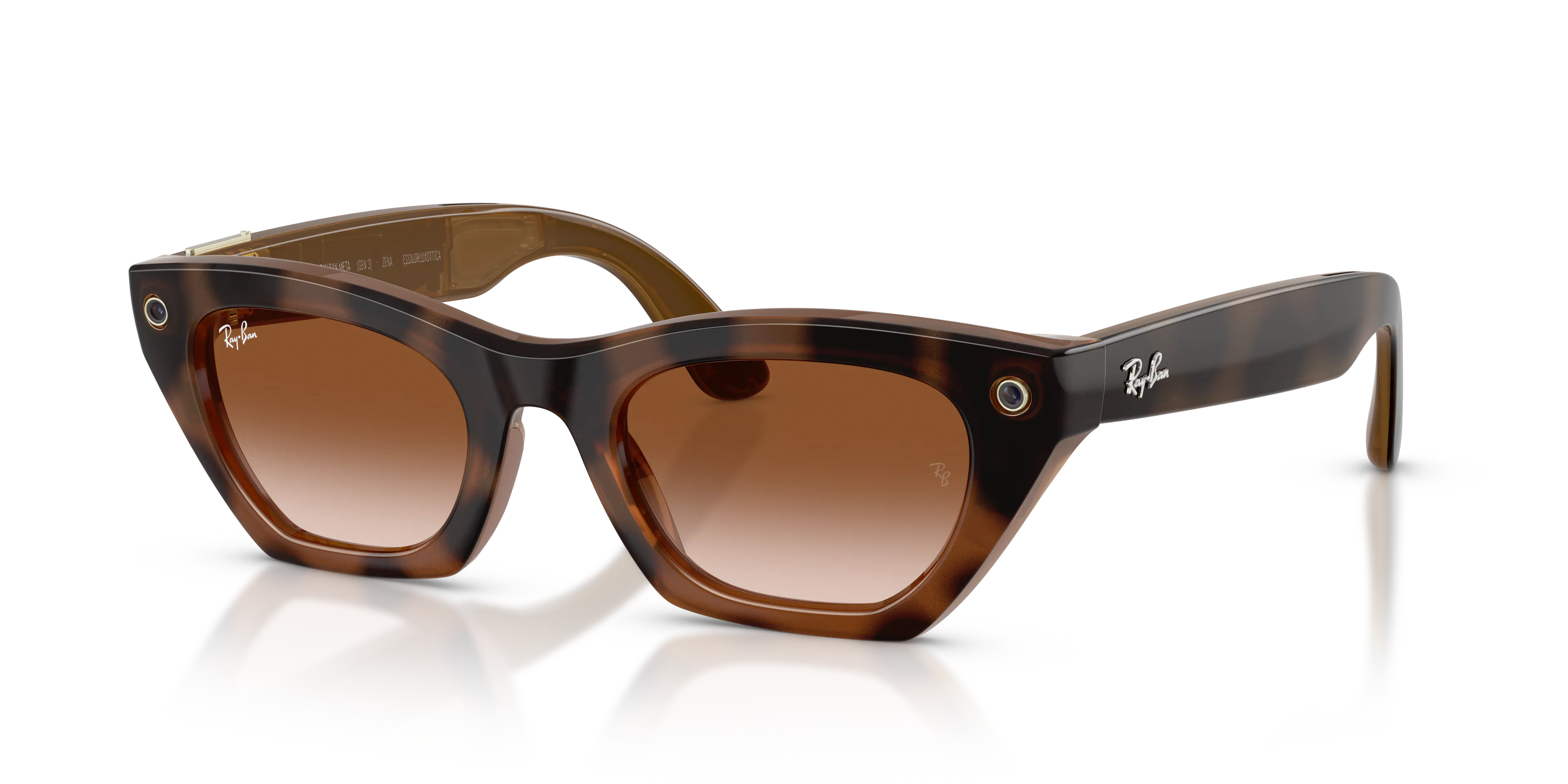 Angle_Left01, Ray-Ban META (Gen3) ZENA 0RW4015 690513 49 Havana AI Glasses