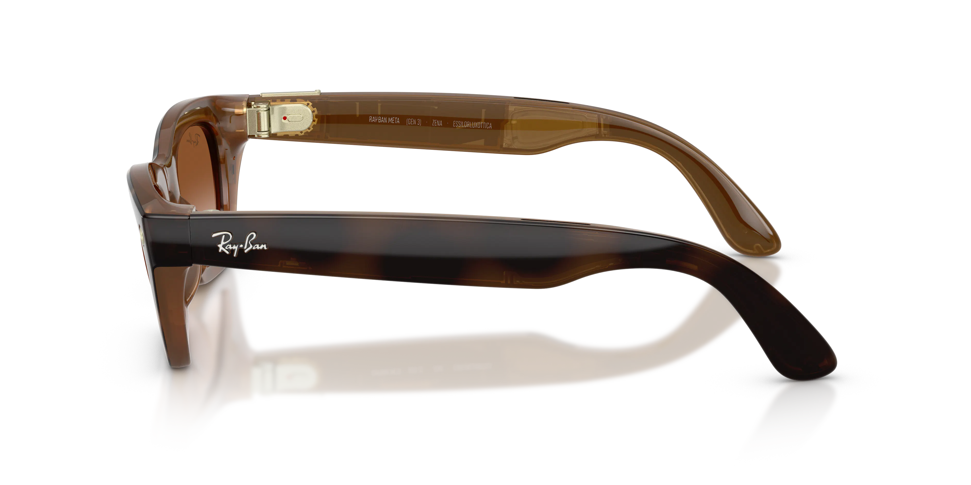 Angle_Left02, Ray-Ban META (Gen3) ZENA 0RW4015 690513 49 Havana AI Glasses