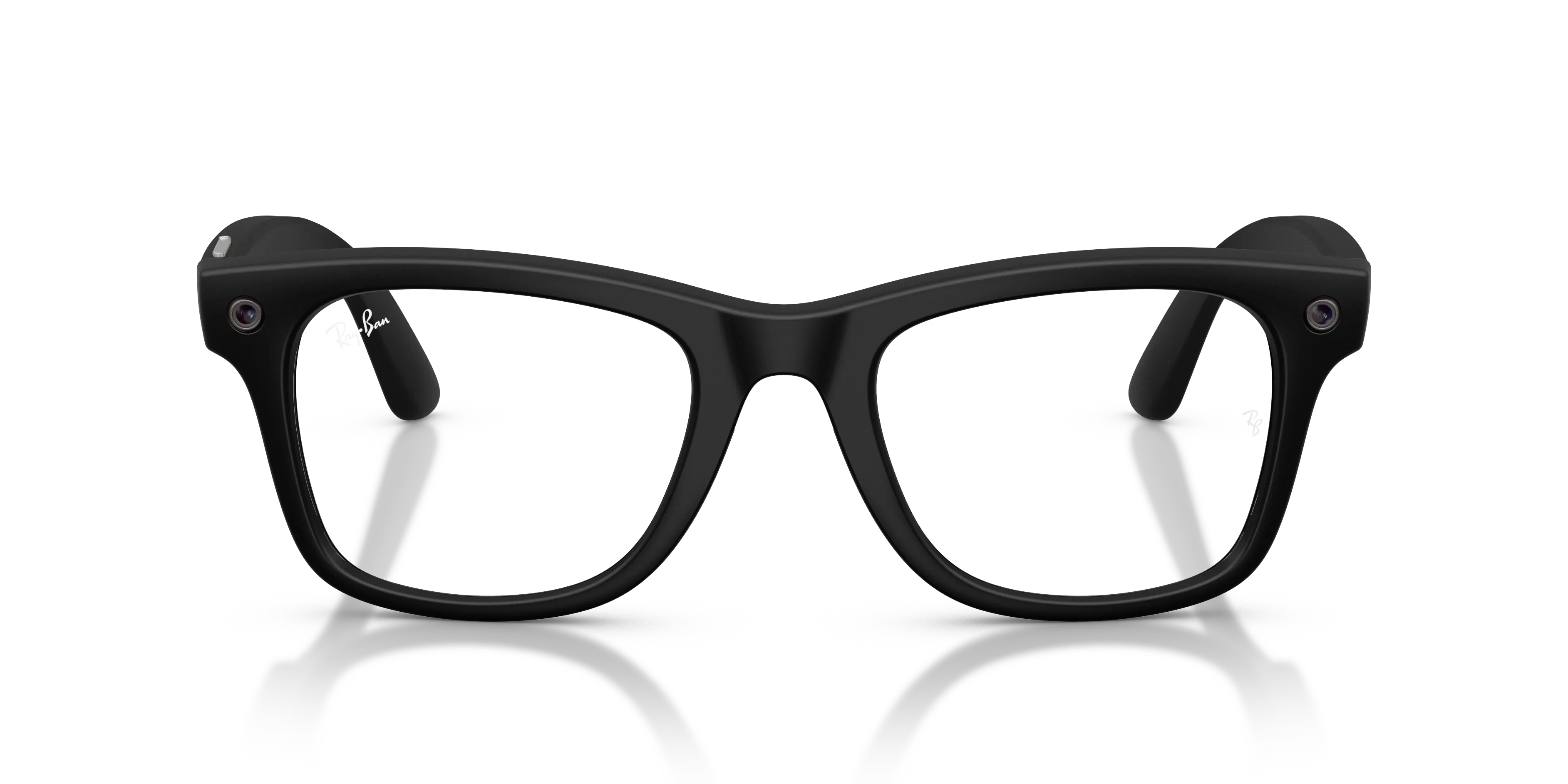Front, Ray-Ban META (Gen3) WAYFARER LARGE 0RW4011 601S1M 53 Matte Black - Transitions Gläser AI Glasses