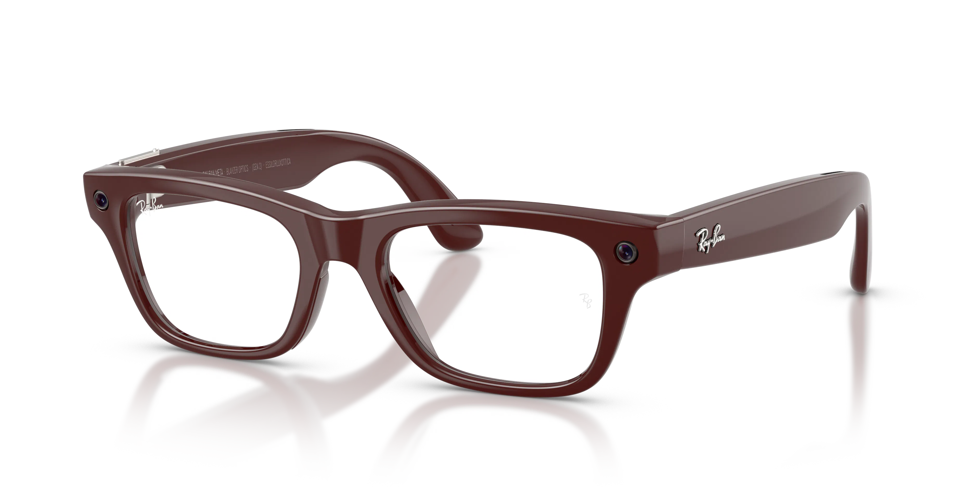Angle_Left01, Ray-Ban META (Gen2) BLAYZER OPTICS 0RW7001 8556 50 Brick Brown AI Glasses