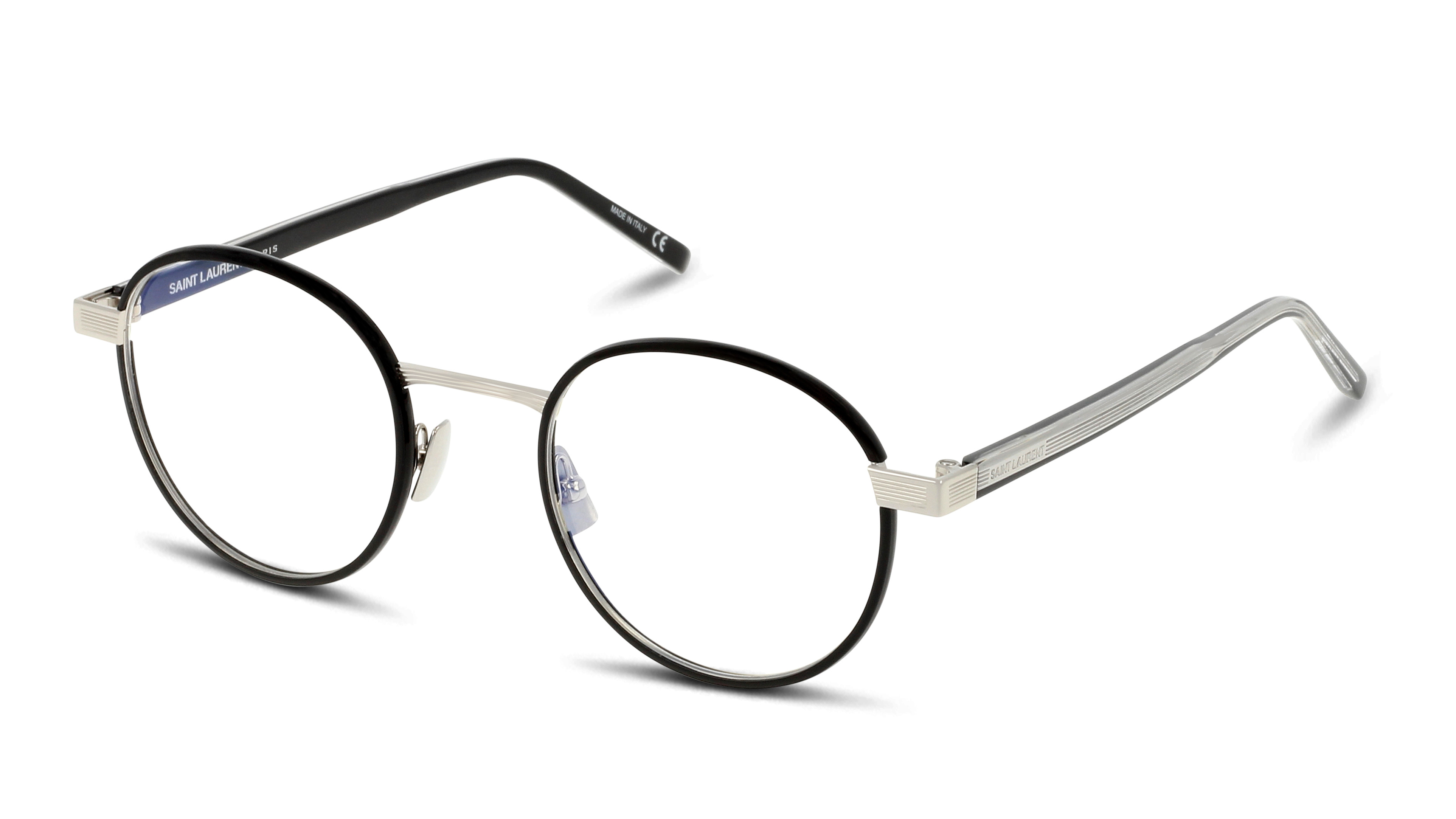 [products.image.angle_left01] Saint Laurent SL 125 001 Brille