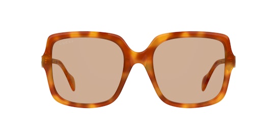 Gucci GG1070S 002 Sonnenbrille Braun / Orange, Braun