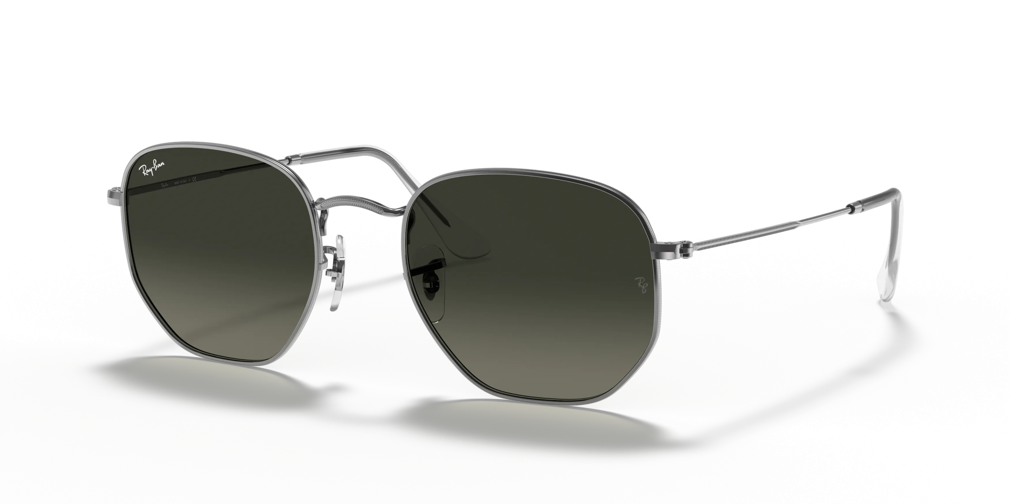Angle_Left01, Ray-Ban Hexagonal Flat Lenses 0RB3548N 004/71 Sonnenbrille