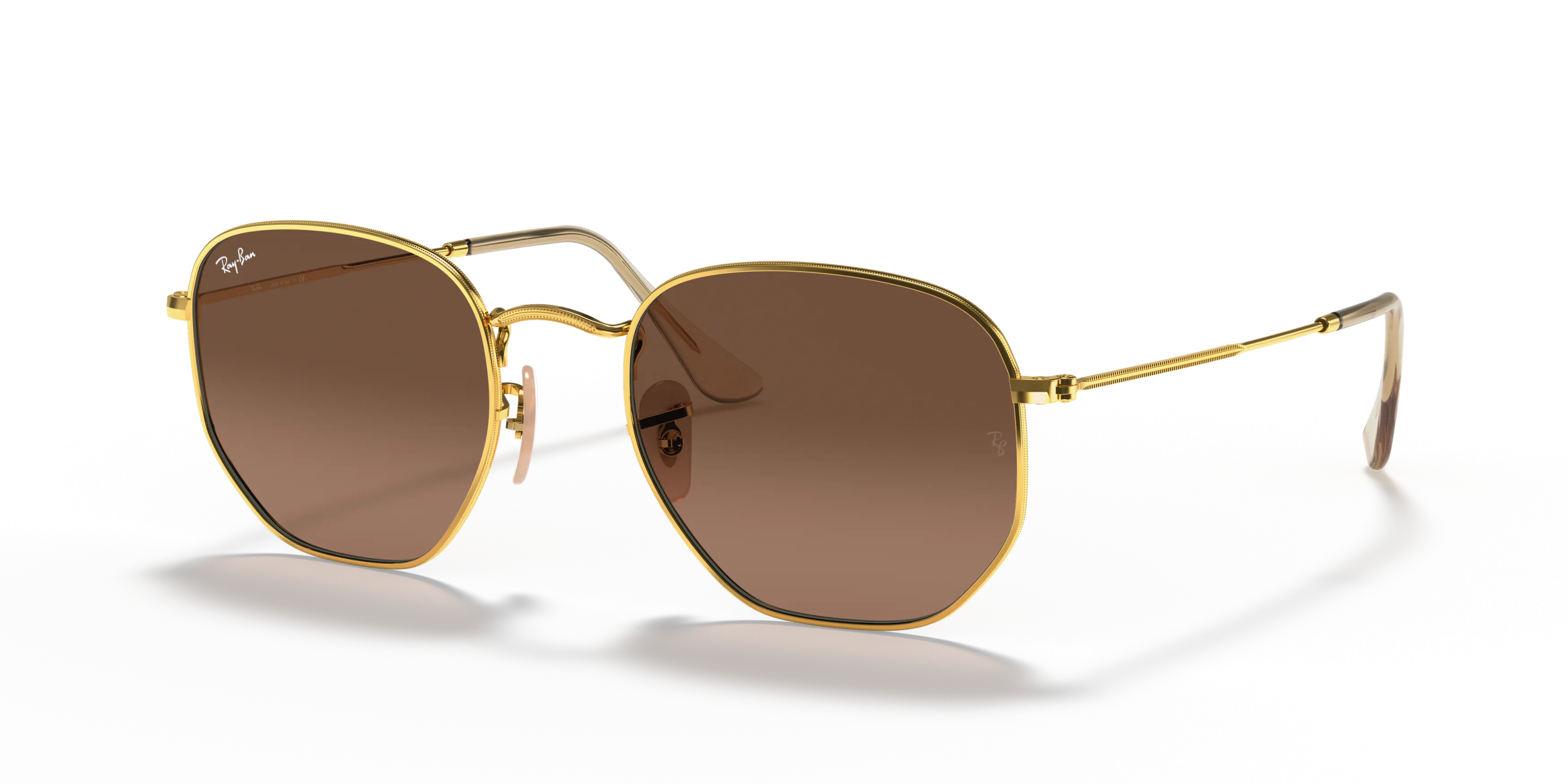 Angle_Left01, Ray-Ban Hexagonal Flat Lenses 0RB3548N 912443 Sonnenbrille