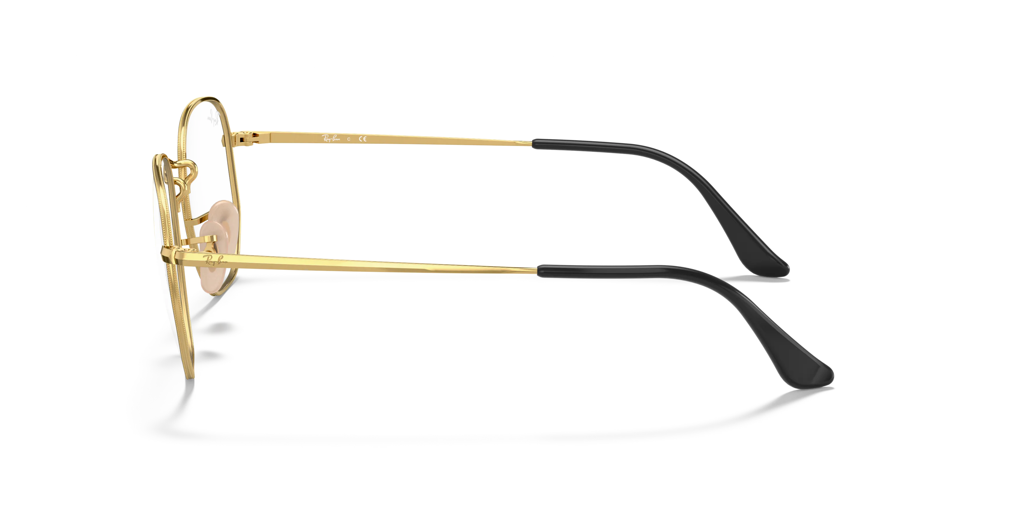 Angle_Left02, Ray-Ban Hexagonal Optics 0RX6448 2991 Brille