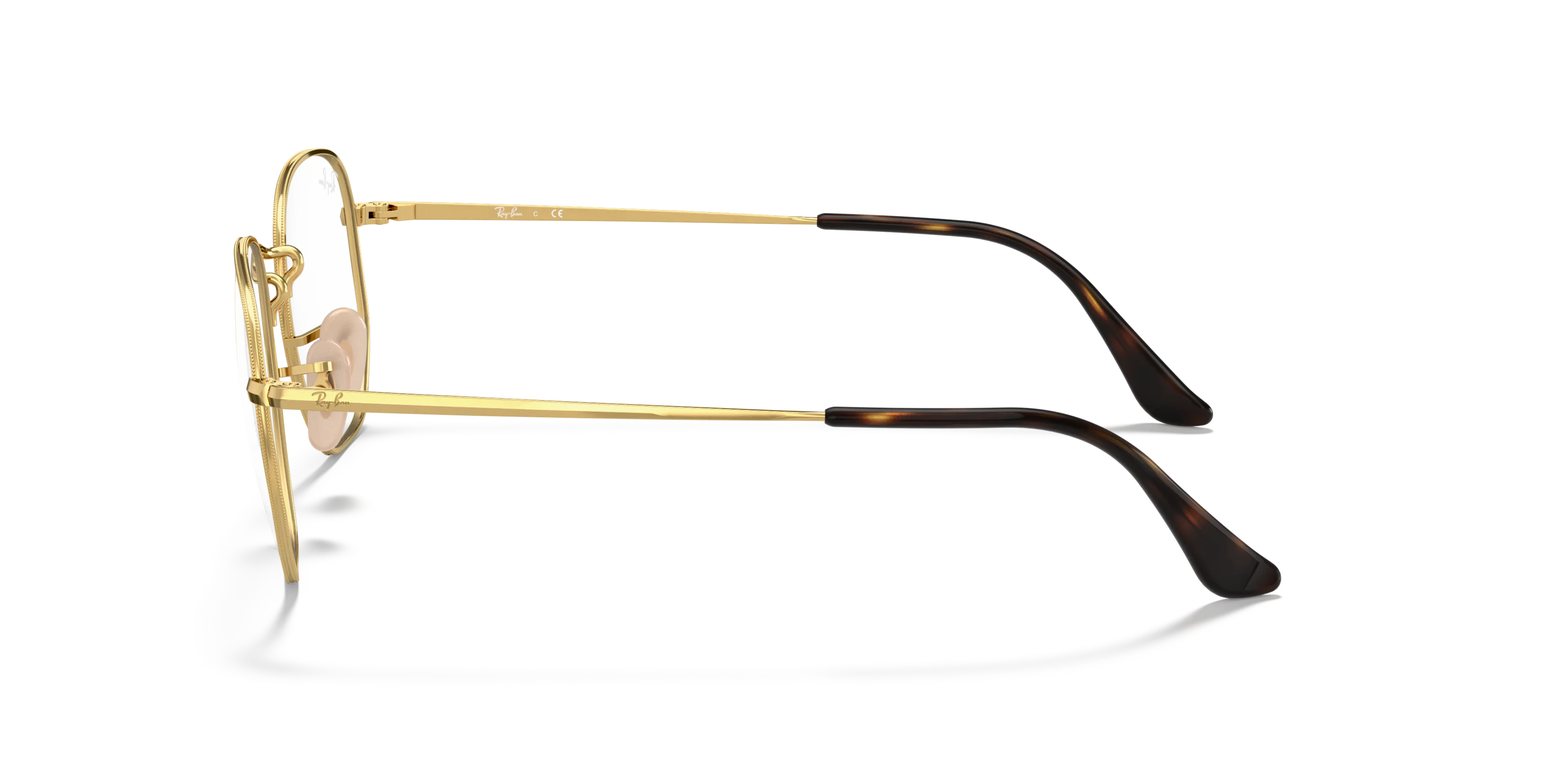 Angle_Left02, Ray-Ban Hexagonal Optics 0RX6448 2500 Brille