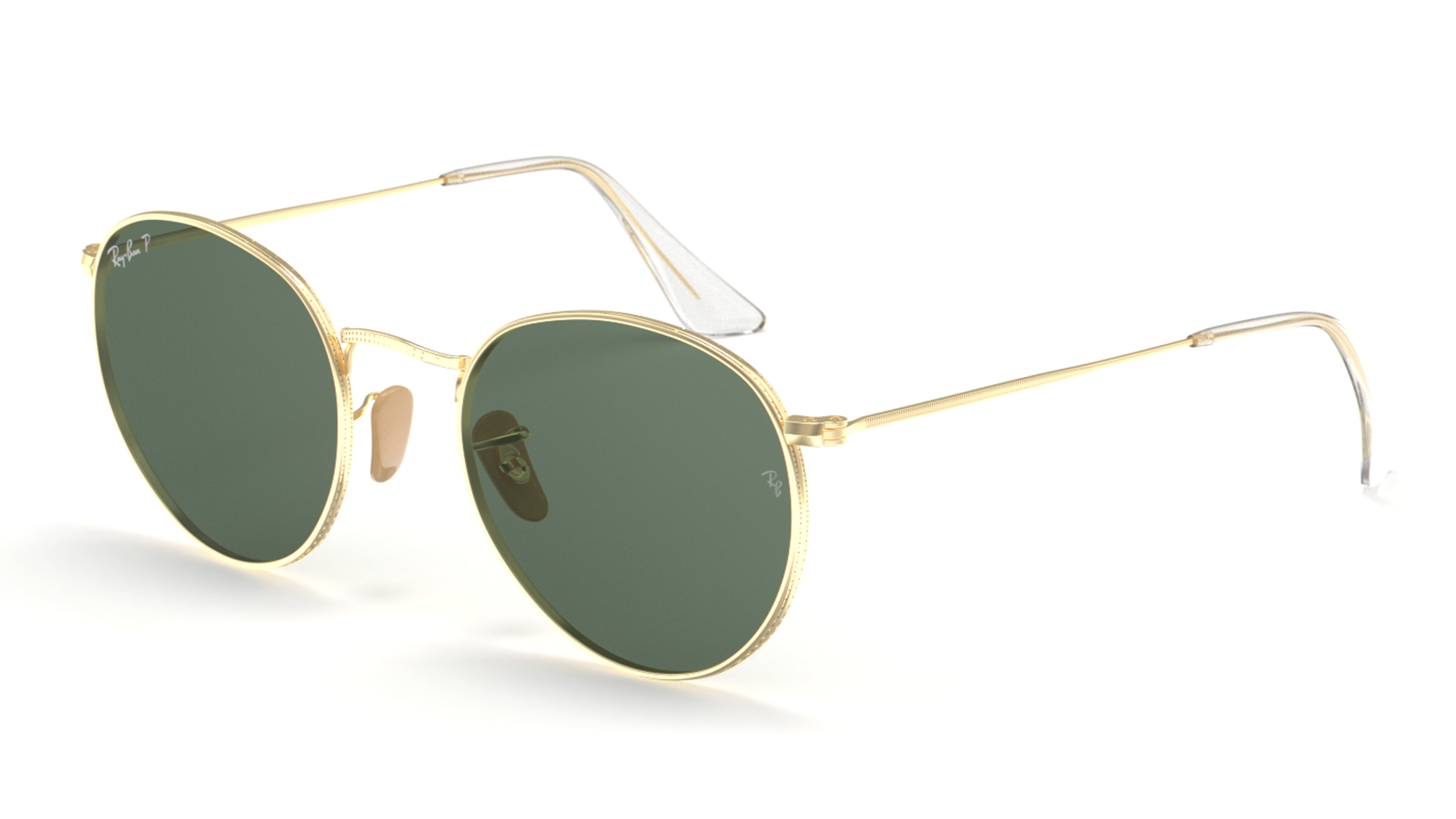 [products.image.angle_left01] Ray-Ban ROUND METAL 0RB3447 001/58 Sonnenbrille