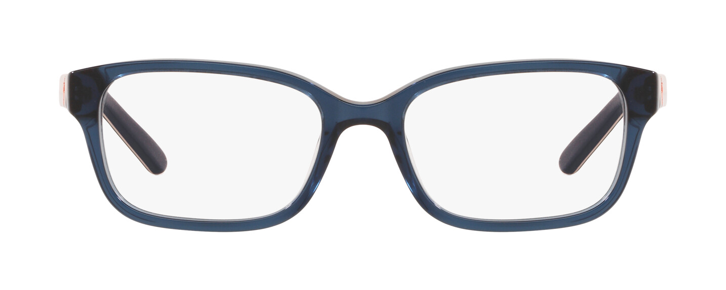 Front PoloPrep 0PP8520 5852 Brille Blau, Transparent