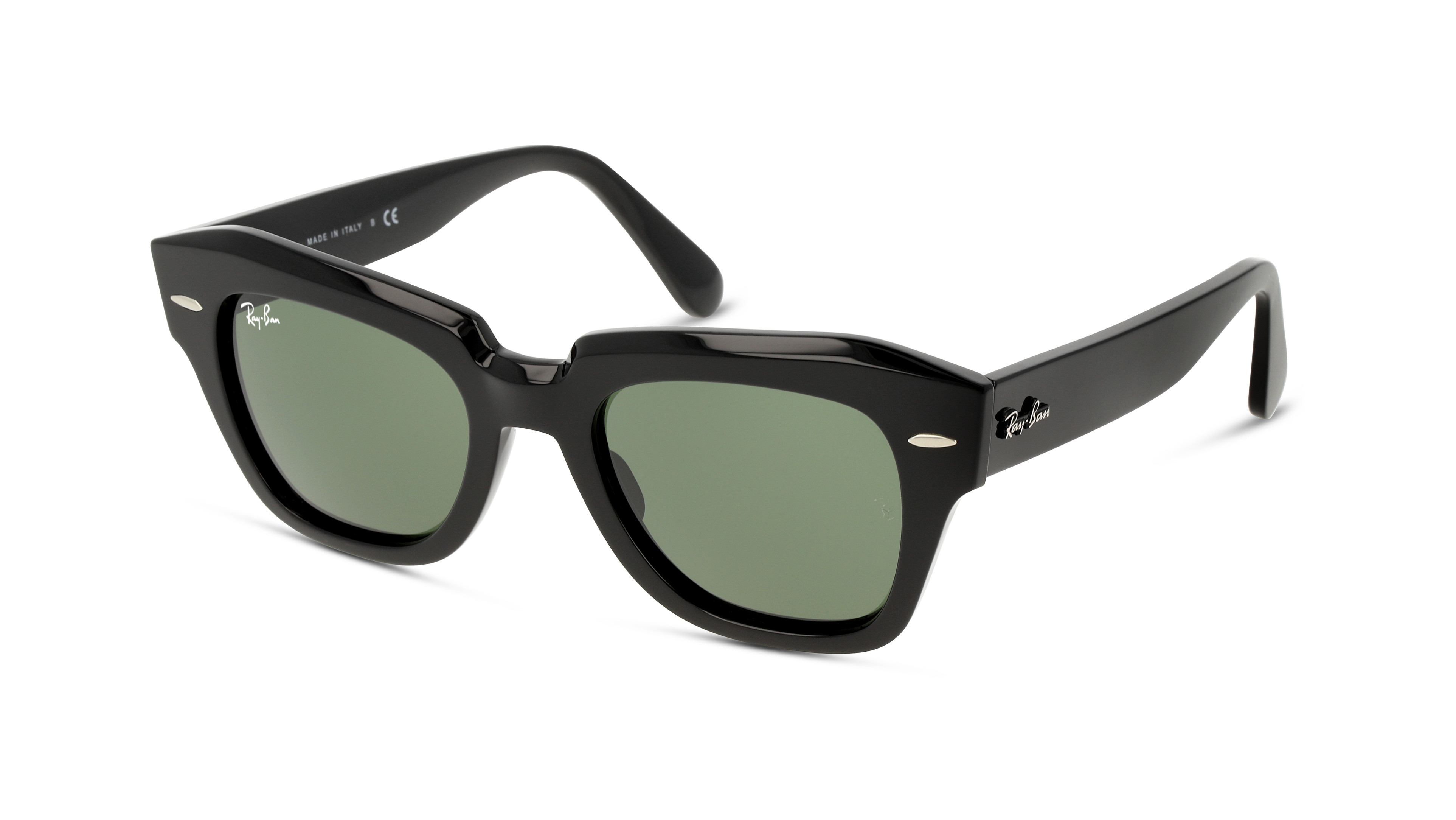 [products.image.angle_left01] Ray-Ban STATE STREET 0RB2186 901/31 Sonnenbrille