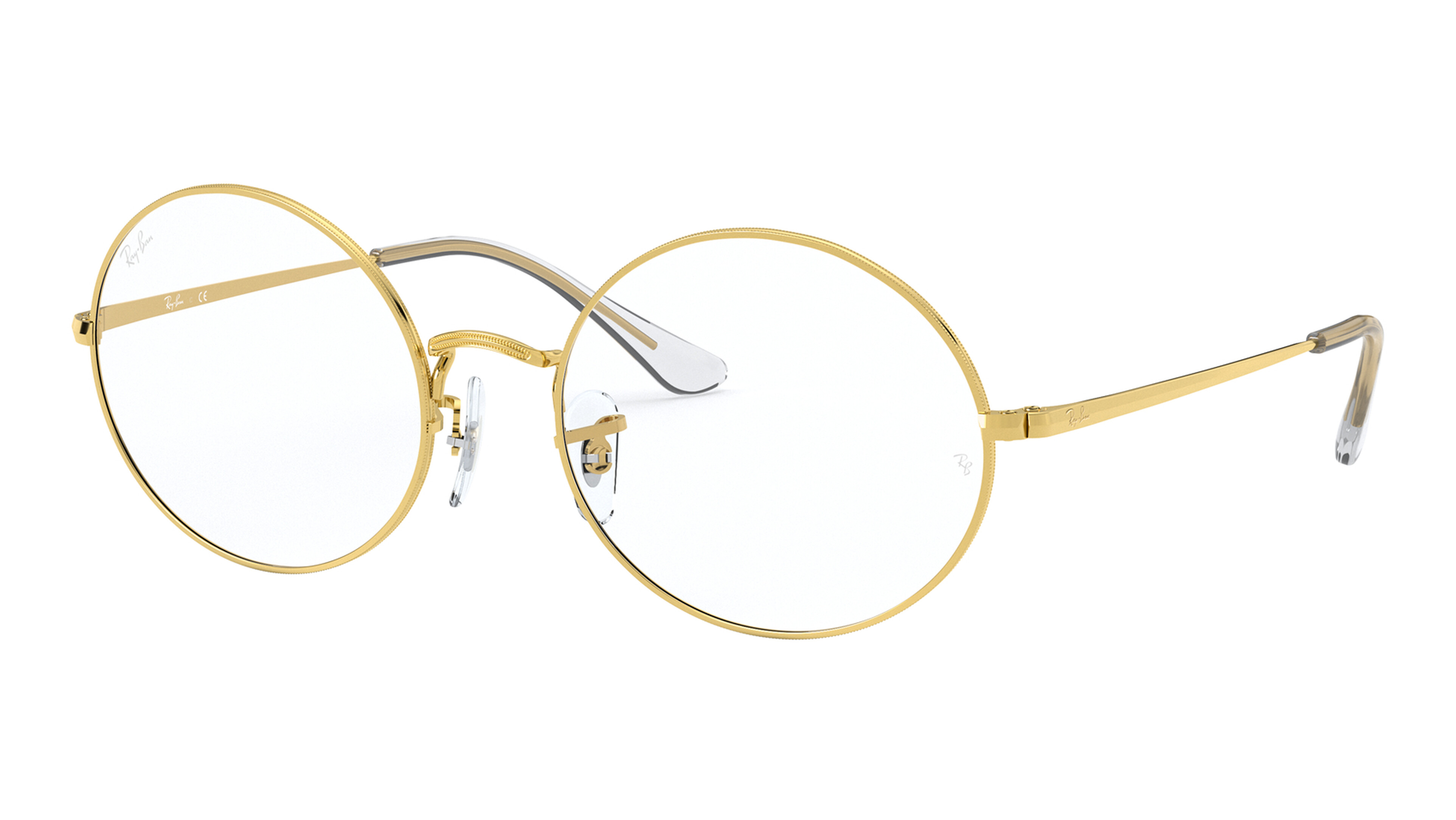 Angle_Left01 Ray-Ban OVAL 0RX1970V 3086 Brille Goldfarben