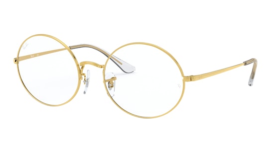 Ray-Ban OVAL 0RX1970V 3086 Brille Goldfarben