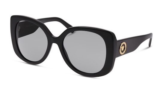 Versace 0VE4387 GB1/87 Sonnenbrille Grau / Schwarz